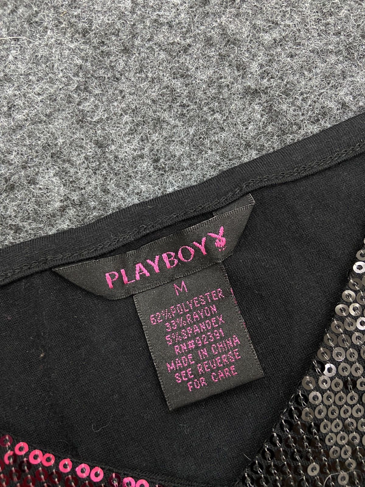 Playboy VINTAGE 90s PLAYBOY SEQUENCE TOPS Size S / US 4 / IT 40 - 3 Thumbnail