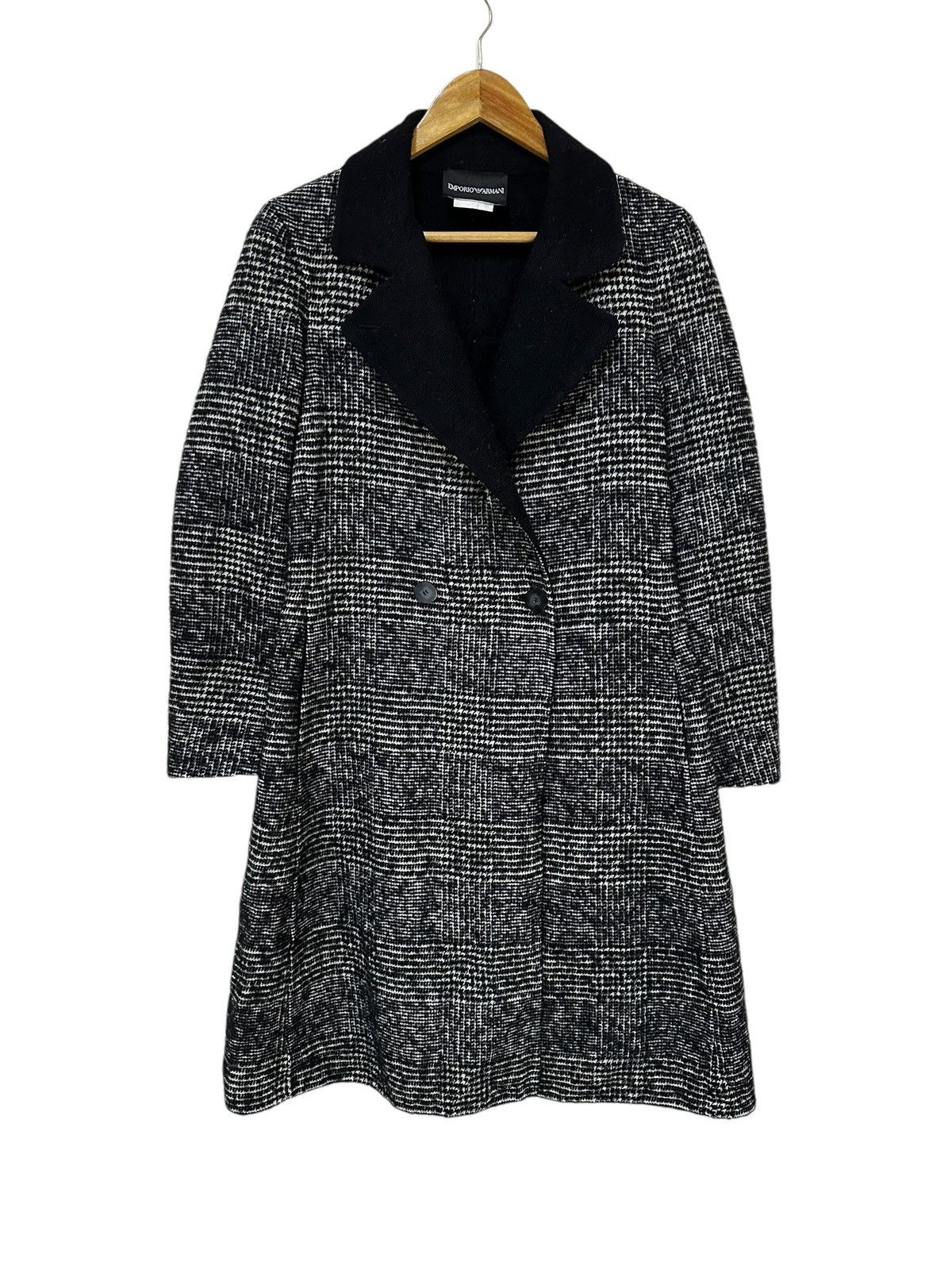 Emporio Armani Emporio armani woman tweed long jacket Size M / US 6-8 / IT 42-44 - 8 Thumbnail