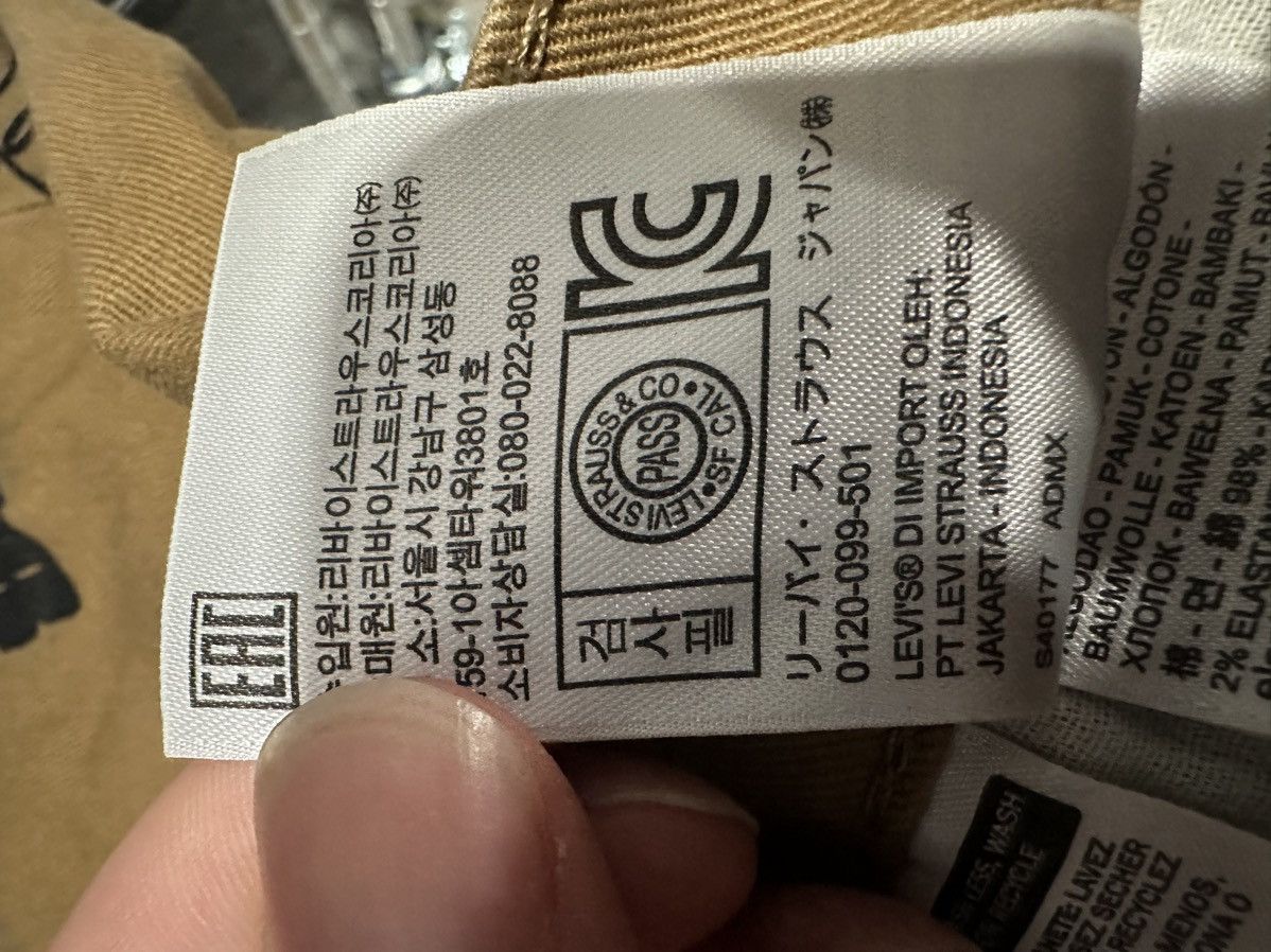 Other OLIVIER CROSS LOGO KHAKI JEANS Size US 32 / EU 48 - 5 Thumbnail