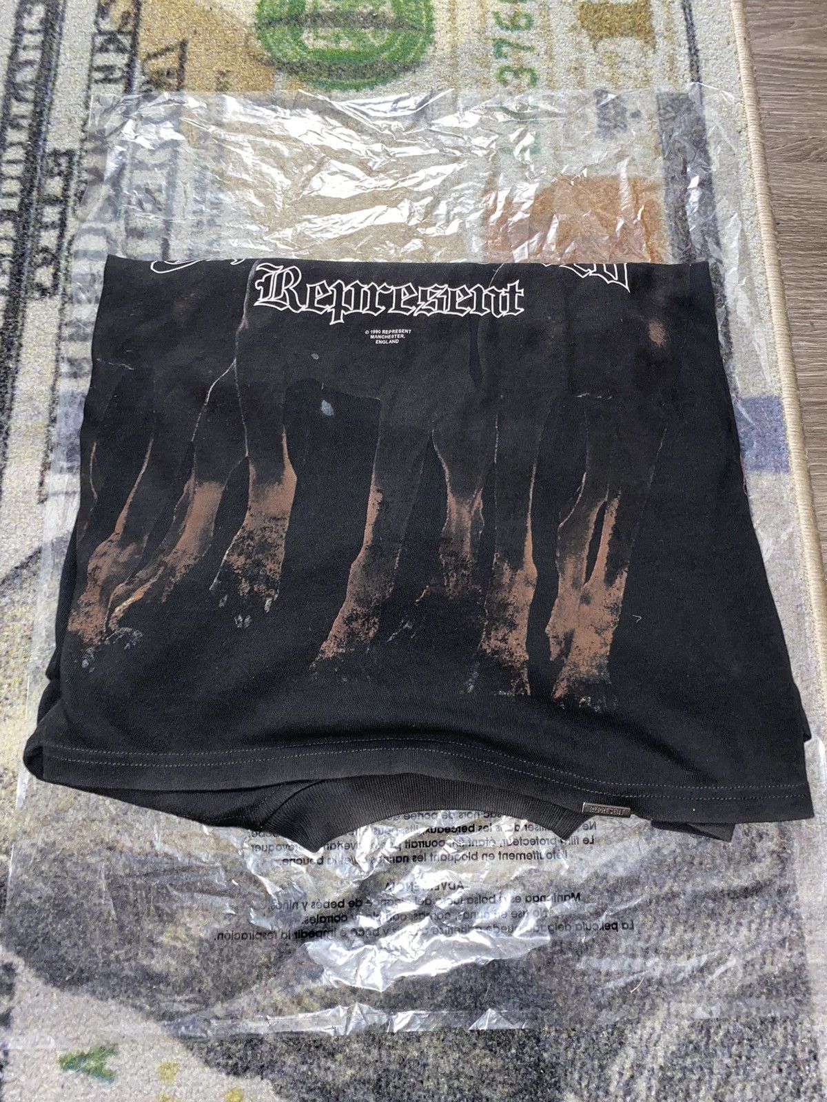 Represent Clo. REPRESENT Black Thoroughbred T-Shirt Size US M / EU 48-50 / 2 - 2 Thumbnail