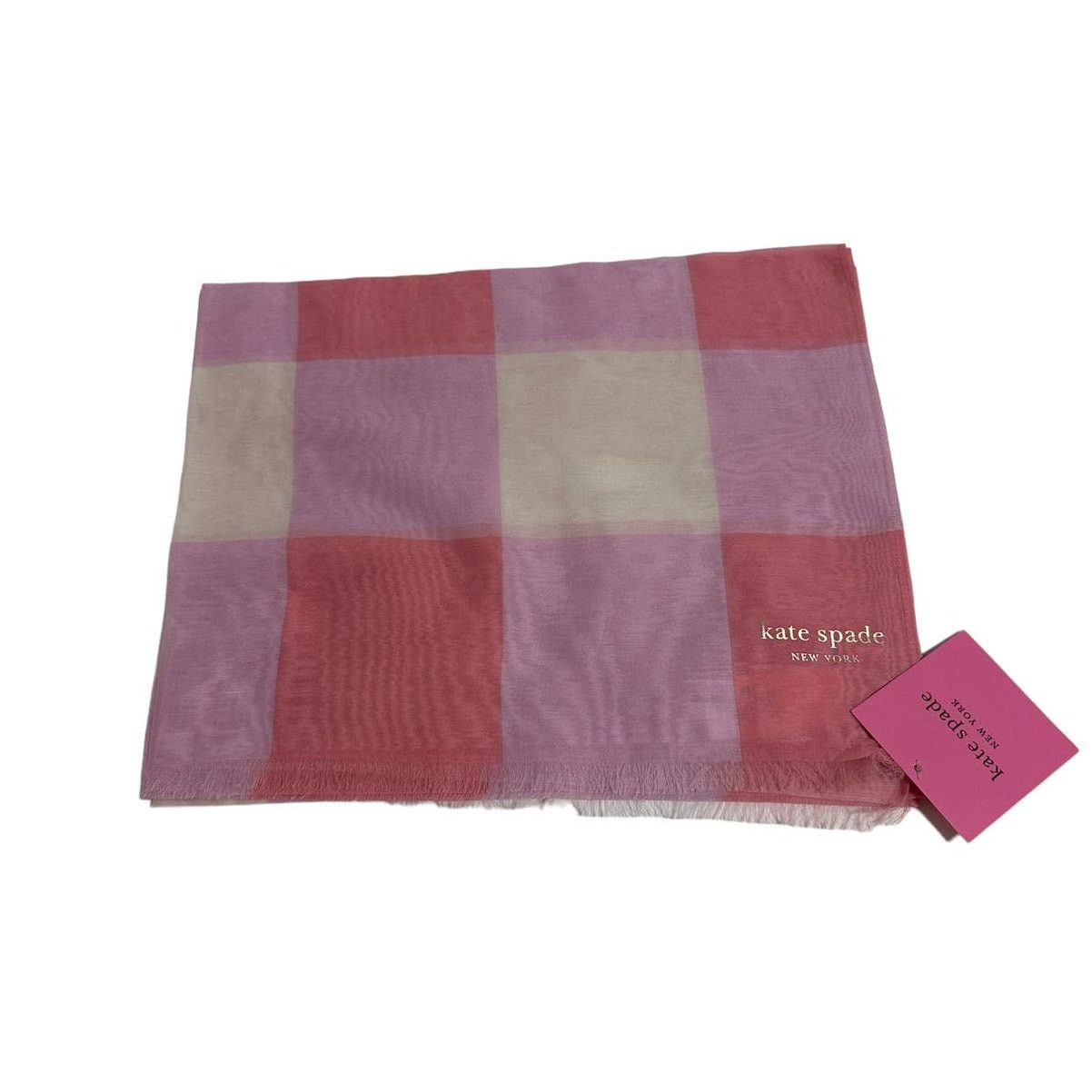 Kate Spade Kate Spade new york gingham oblong scarf Size ONE SIZE - 2 Thumbnail