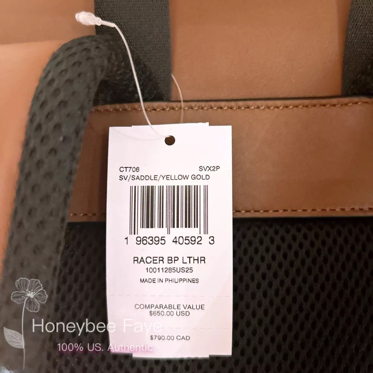 Coach Racer Backpack CT706 Size ONE SIZE - 7 Thumbnail