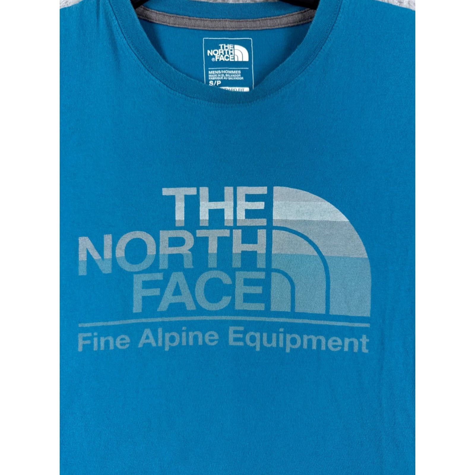 The North Face The North Face Shirt Men S Blue Short Sleeve Crew Neck Logo All Seasons Breathable Regular Fit Size US S / EU 44-46 / 1 - 6 Thumbnail
