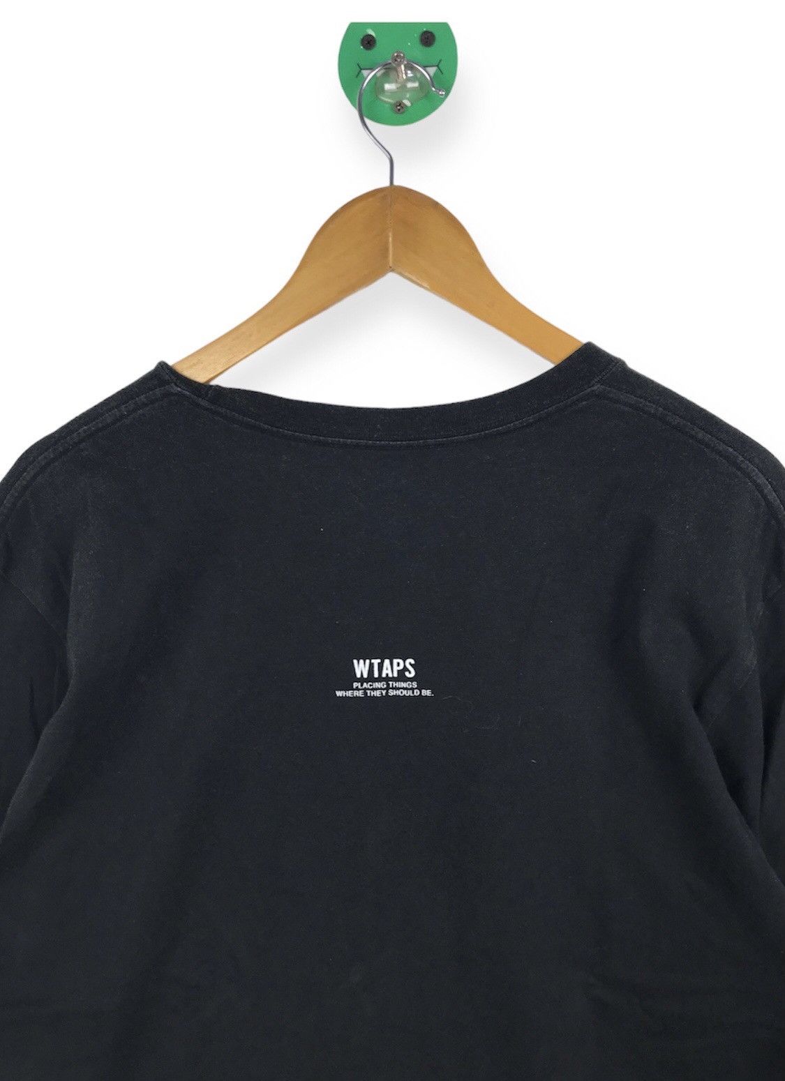 Wtaps Wtaps Long Sleeve Tshirt Black Colour Nice Design Size US L / EU 52-54 / 3 - 7 Thumbnail