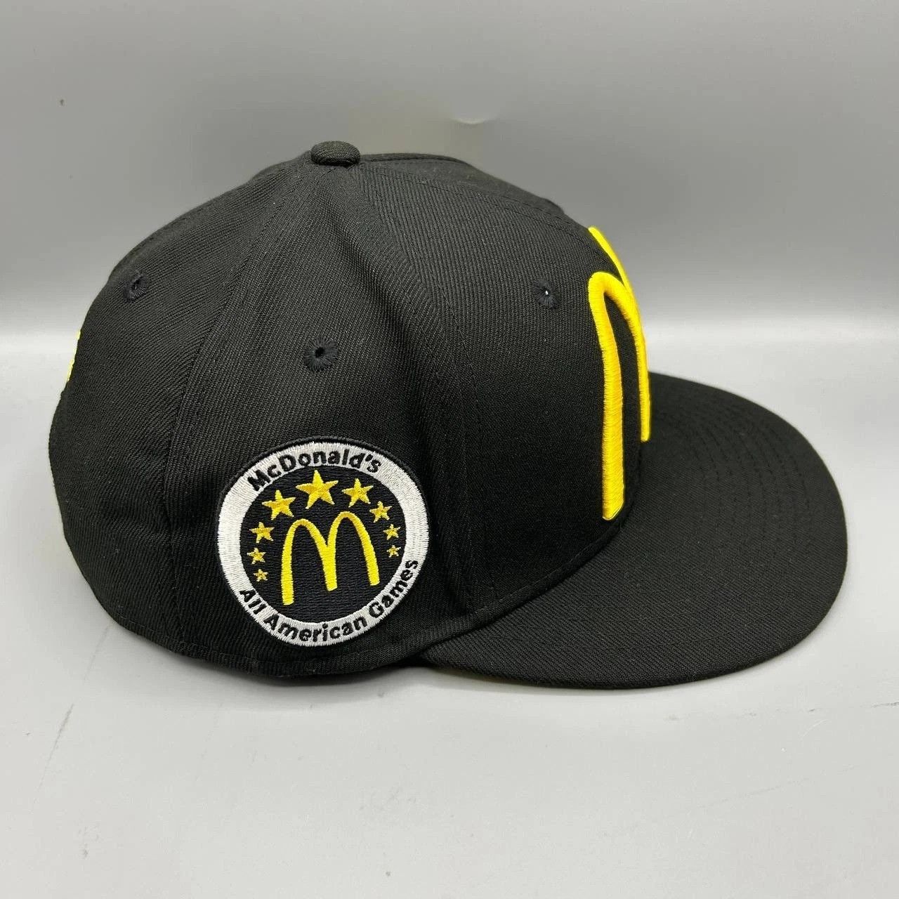 New Era Mcdonalds Hamburglar Hat Men Black Yellow Snapback Cap New Size ONE SIZE - 1 Thumbnail
