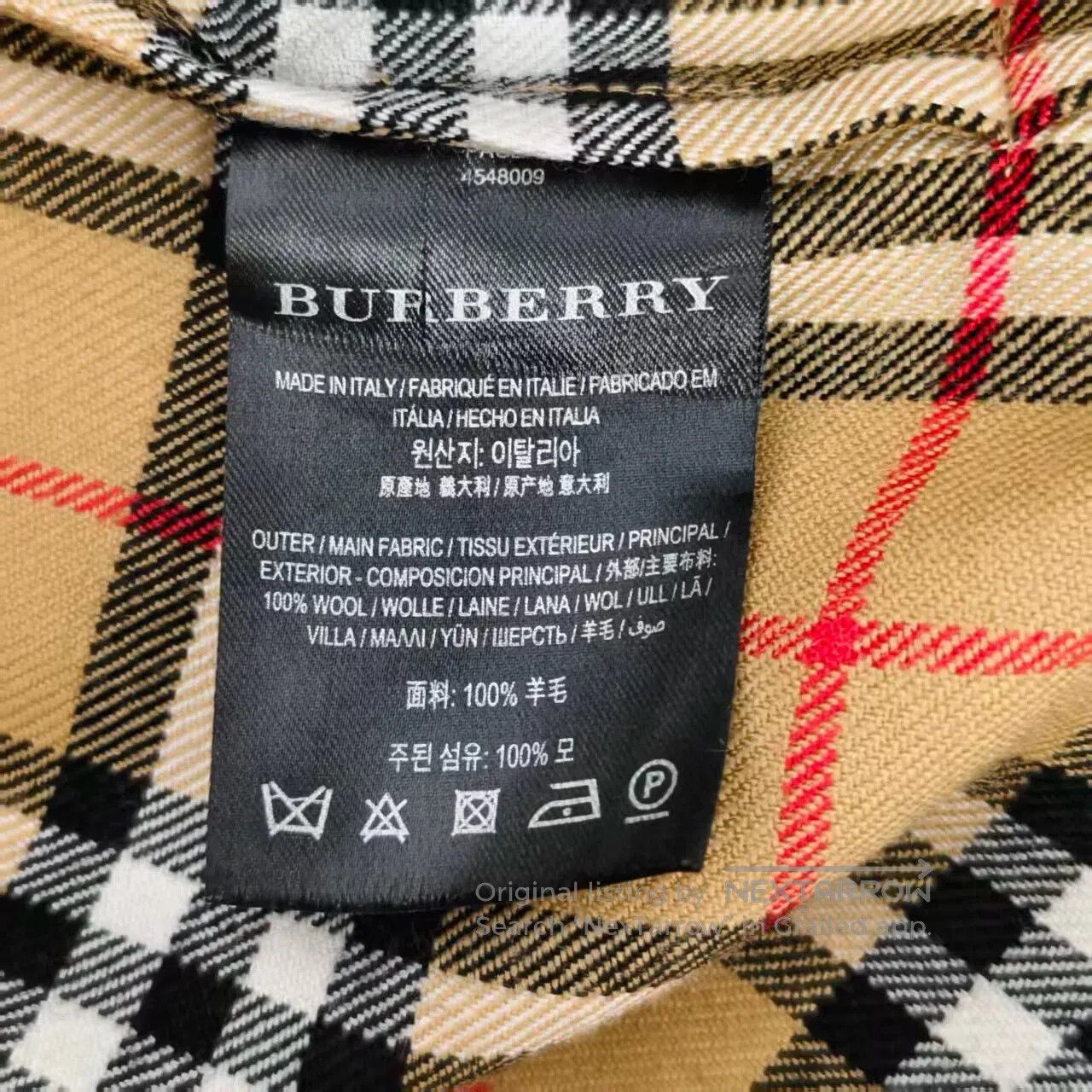 Burberry Burberry Wool Plaid Wrap Waist Lapel Duster Coat| Size US M / EU 48-50 / 2 - 5 Thumbnail