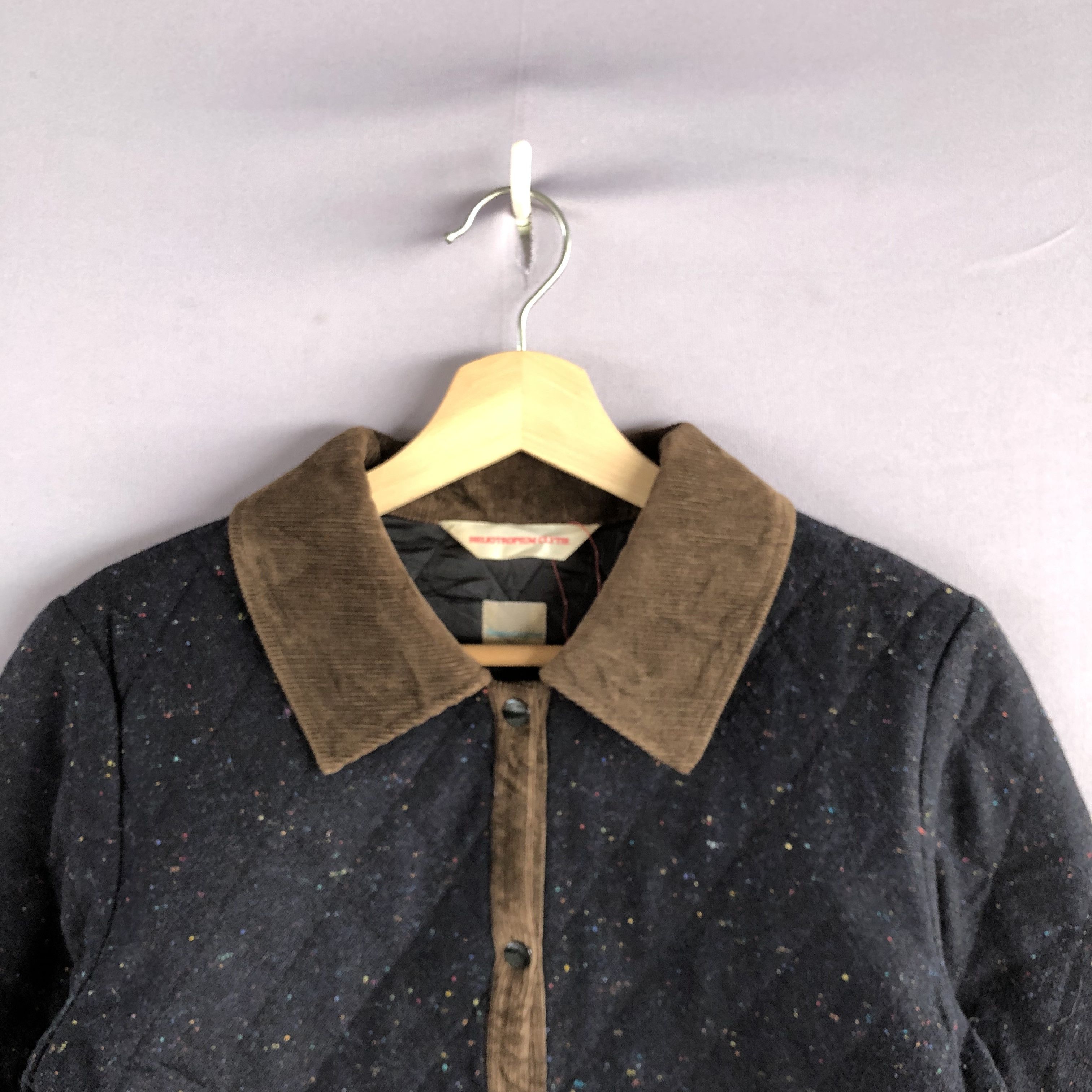Japanese Brand × Vintage Vintage Heliotropium Japanese Quilted Hoodie Jacket Size US XS / EU 42 / 0 - 6 Thumbnail
