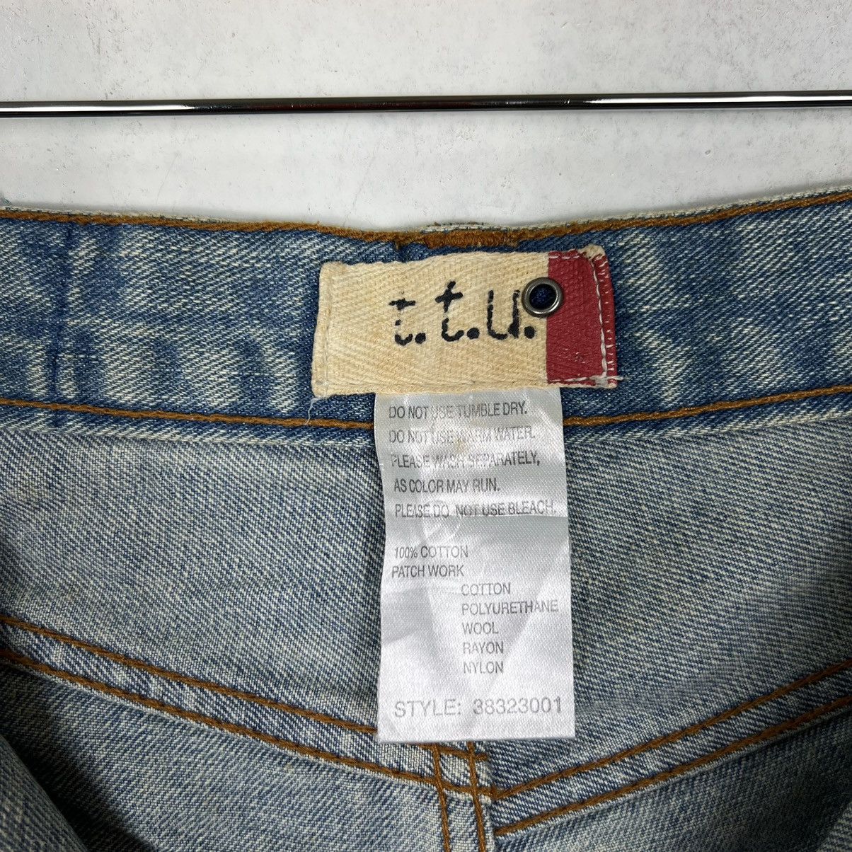 Hysteric Glamour × If Six Was Nine × Japanese Brand 🔥 T.T.U PATCHWORK DENIM Size US 30 / EU 46 - 14 Thumbnail