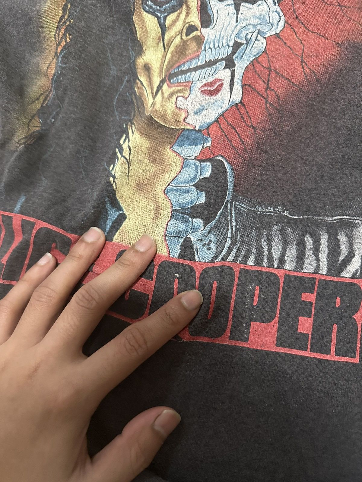 Band Tees × Vintage 1989 Alice cooper Size US S / EU 44-46 / 1 - 6 Thumbnail