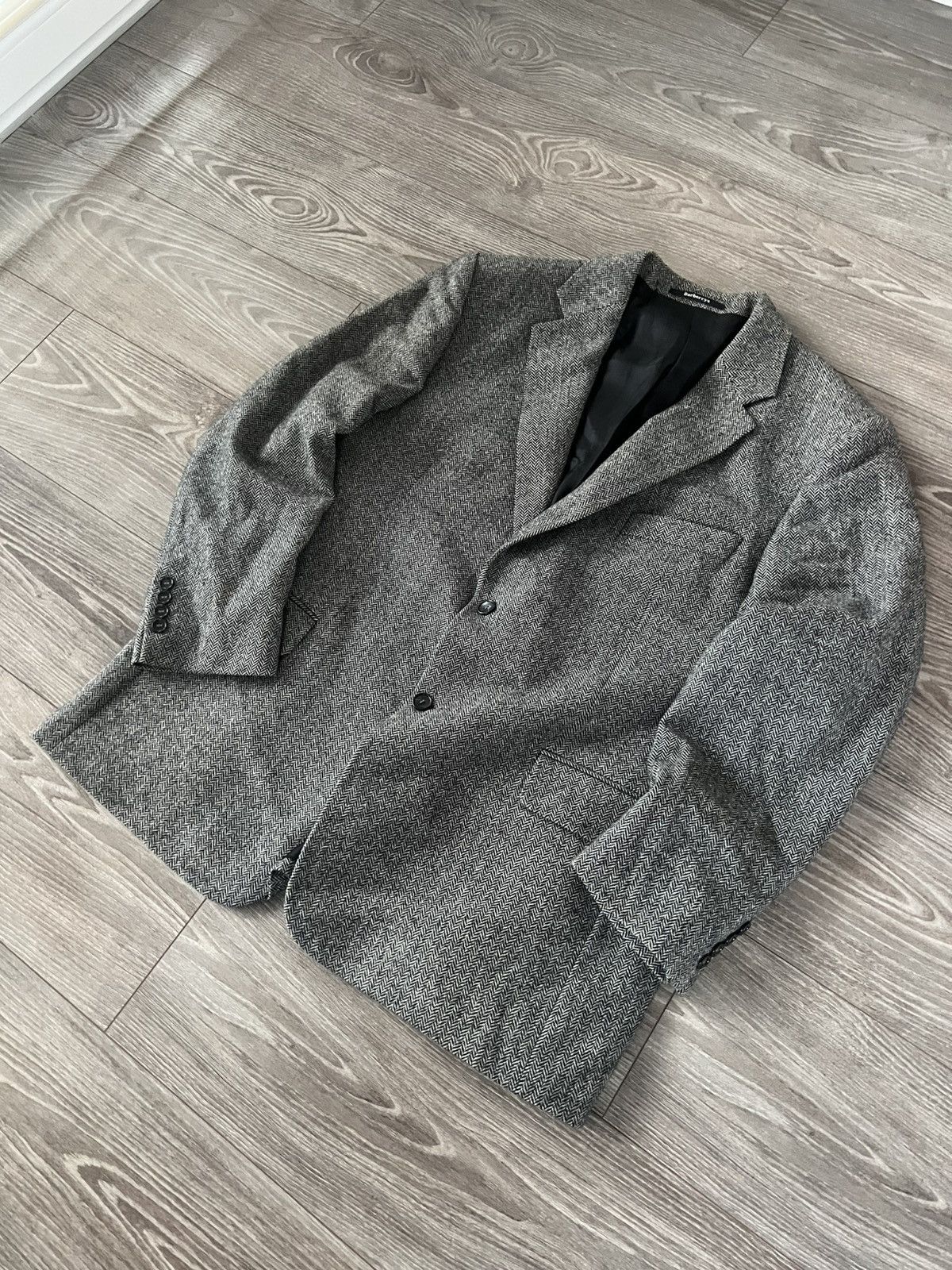 Burberry ‼️Vintage Burberry’s Virgin Wool / Viscose 90s Luxury Blazer Size 44R - 25 Thumbnail
