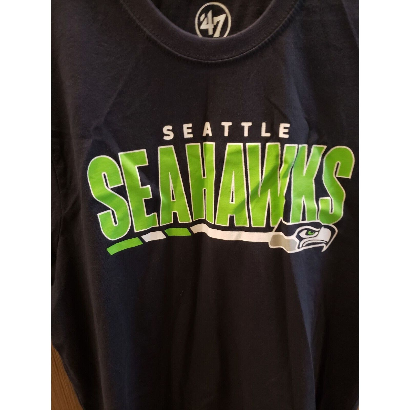 47 Seattle Seahawks T Shirt Medium Helmet Men Navy 47 Brand Size US M / EU 48-50 / 2 - 2 Thumbnail