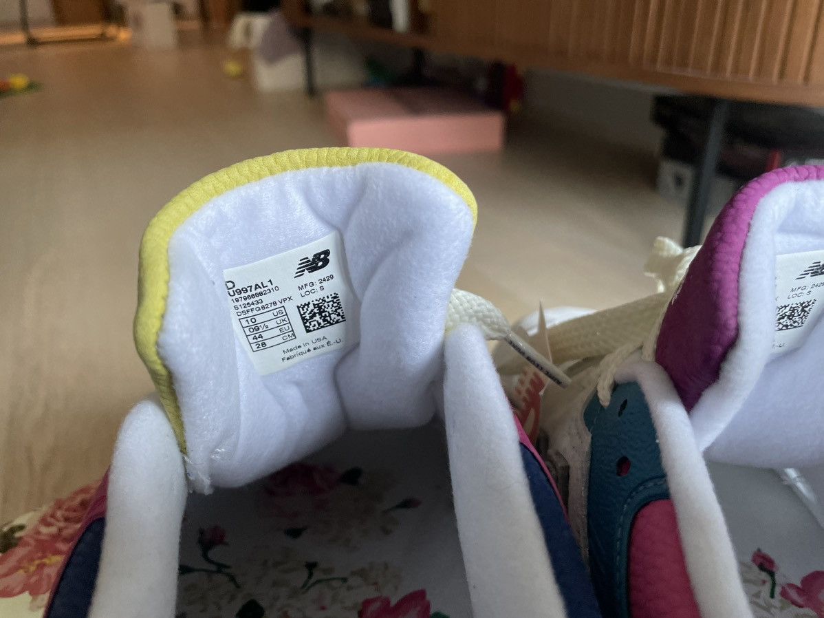 Aime Leon Dore × New Balance Aimé Leon Dore x New Balance 997 Mulberry Canary Mismatch Size US 10 / EU 43 - 7 Thumbnail