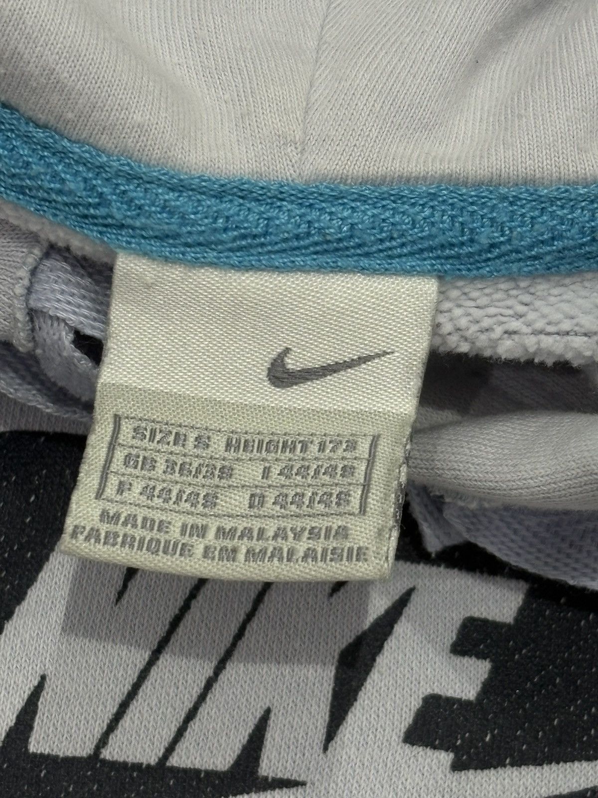 Nike 90s Nike Vintage Oversized Big Logo Retro Hoodie Y2K Rare Size US S / EU 44-46 / 1 - 5 Thumbnail
