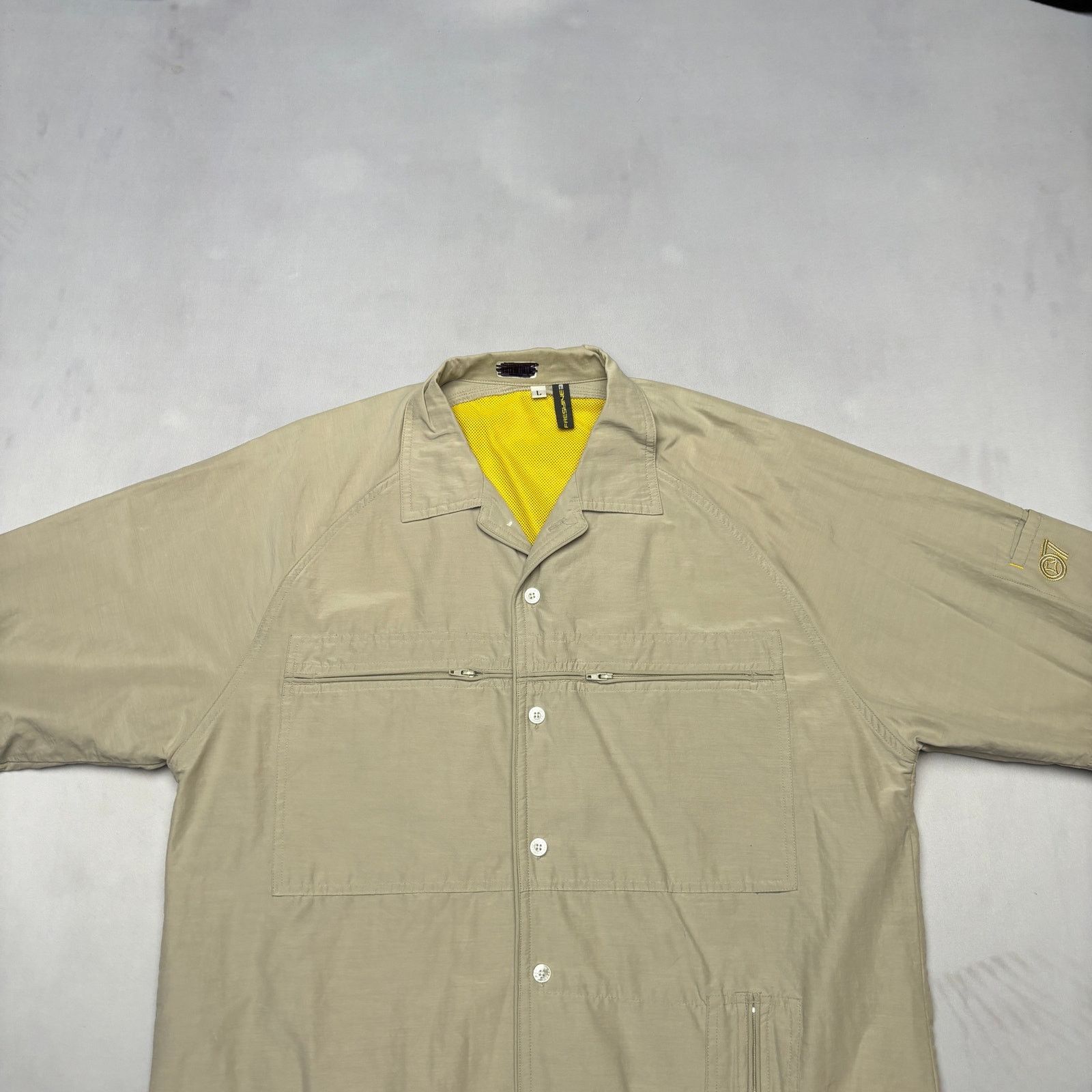 Freshjive Vintage 90s FreshJive Jacket Men's Large Skate Detroit RARE Size US L / EU 52-54 / 3 - 3 Thumbnail