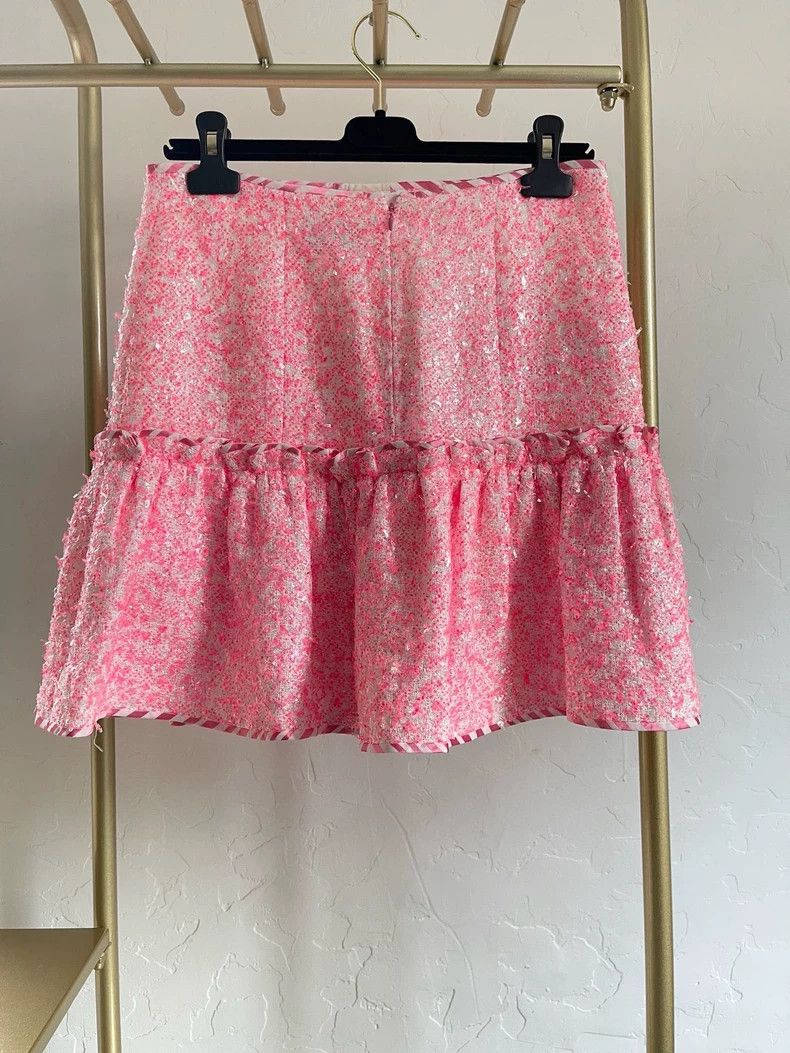 Chanel Chanel 20s pink skirt Size 25" / US 0 / IT 36 - 2 Thumbnail