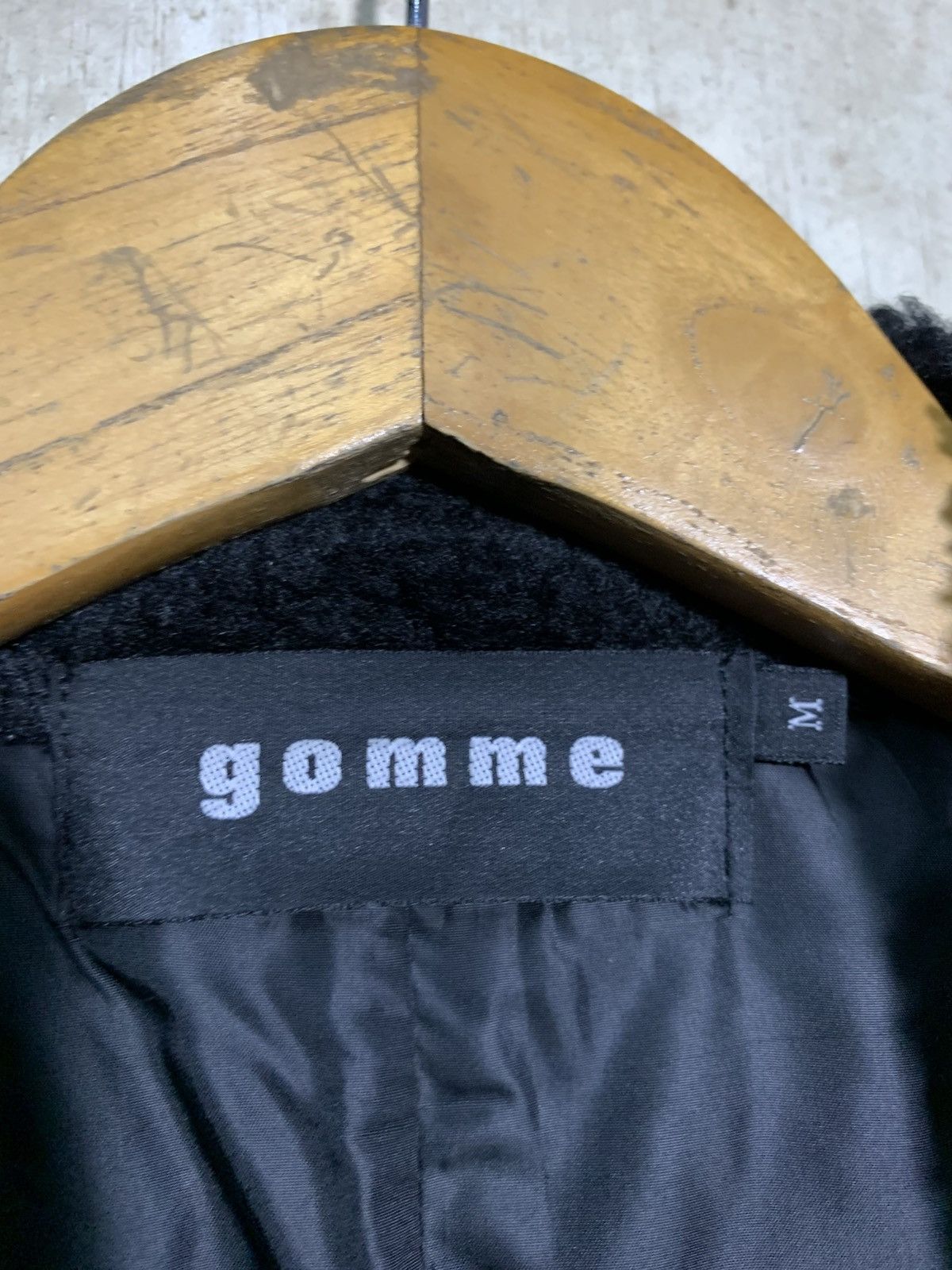 gomme 🔥GOMME HOMME SPLIT FLEECE/NYLON JACKETS Size US M / EU 48-50 / 2 - 8 Thumbnail