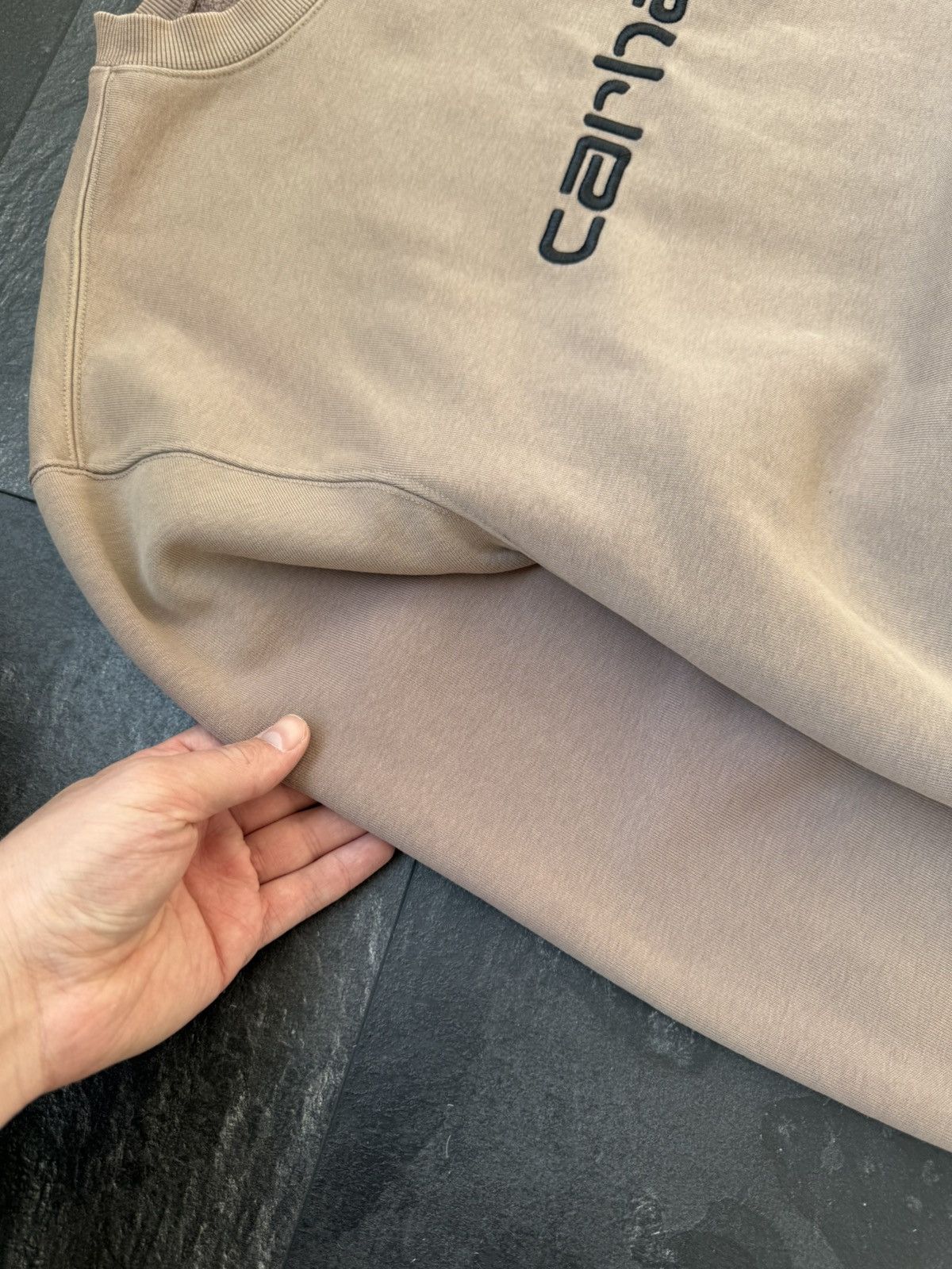 Carhartt × Vintage Vintage Carhartt oversize rare big logo sweatshirt Size US XL / EU 56 / 4 - 5 Thumbnail