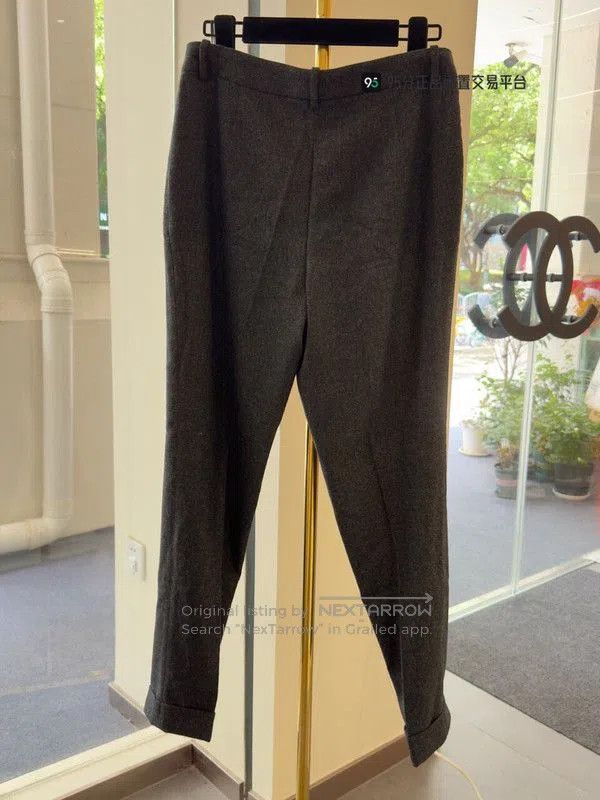 Loro Piana Loro Piana Solid Double Pocket Cashmere Casual Pants. Size US 42 / EU 58 - 4 Thumbnail