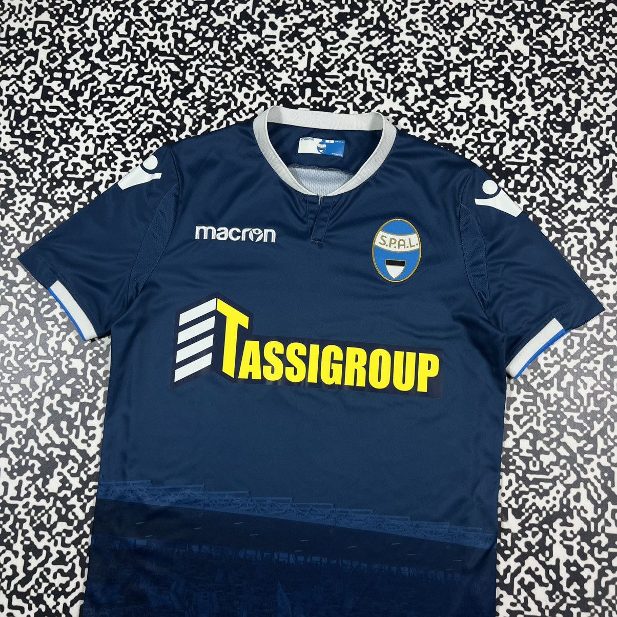 Macron Spal Macron 18/19 Soccer Football Jersey Blokecore Style Size US S / EU 44-46 / 1 - 4 Thumbnail