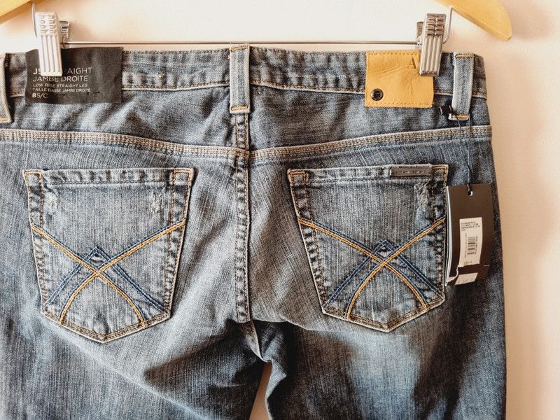 Armani Exchange Armani Exchange J57 Straight Jambore Droite 8S/C Size 30" / US 8 / IT 44 - 5 Thumbnail