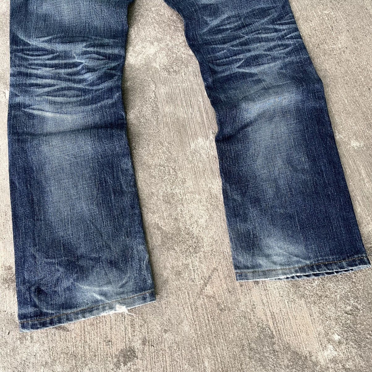 Japanese Brand Vintage Lolita Flare Faded Distressed Jeans Size US 30 / EU 46 - 6 Thumbnail