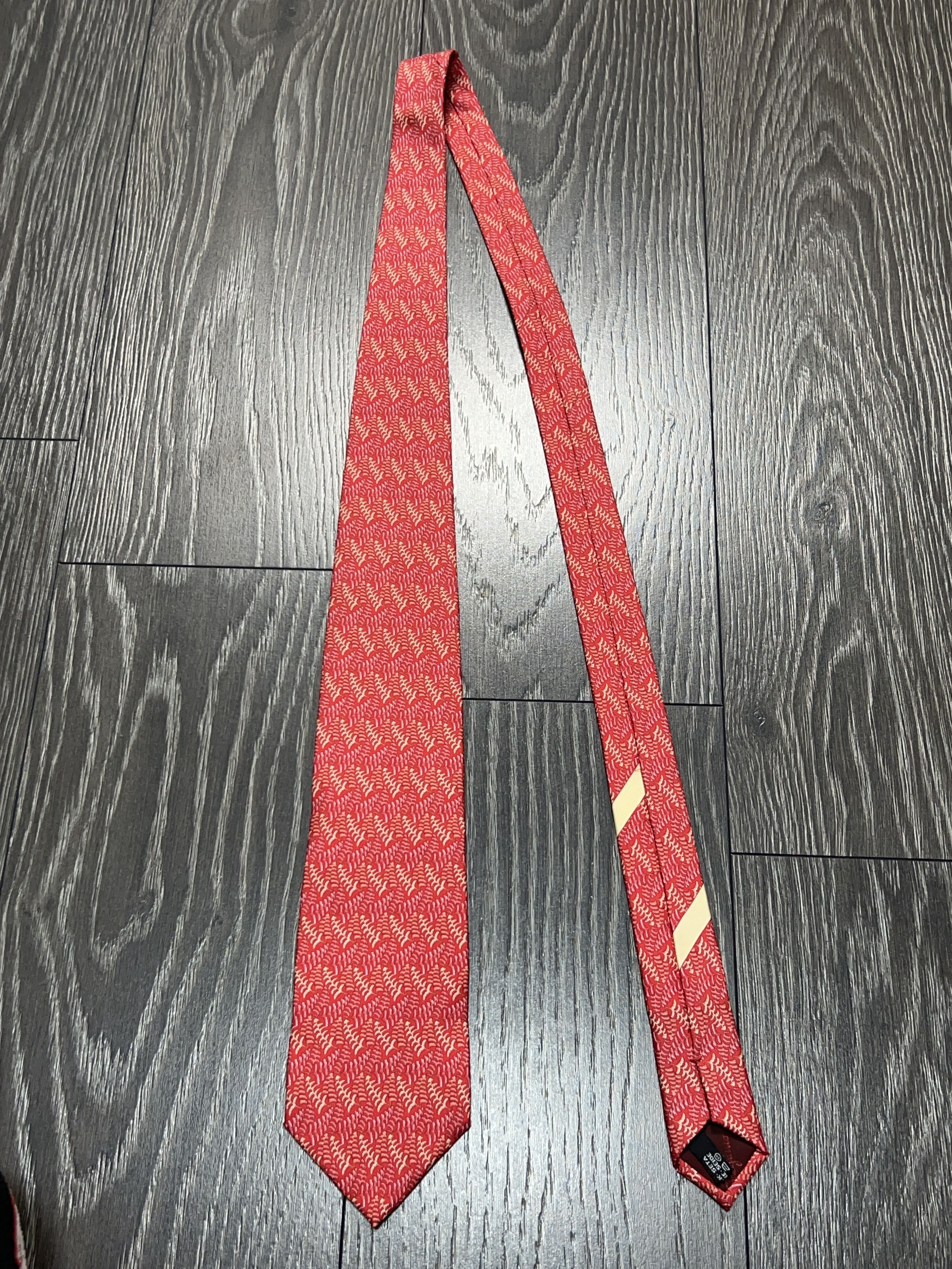 Salvatore Ferragamo Tie Necktie Cravatte 100% Silk Made in Italy Size ONE SIZE - 7 Thumbnail