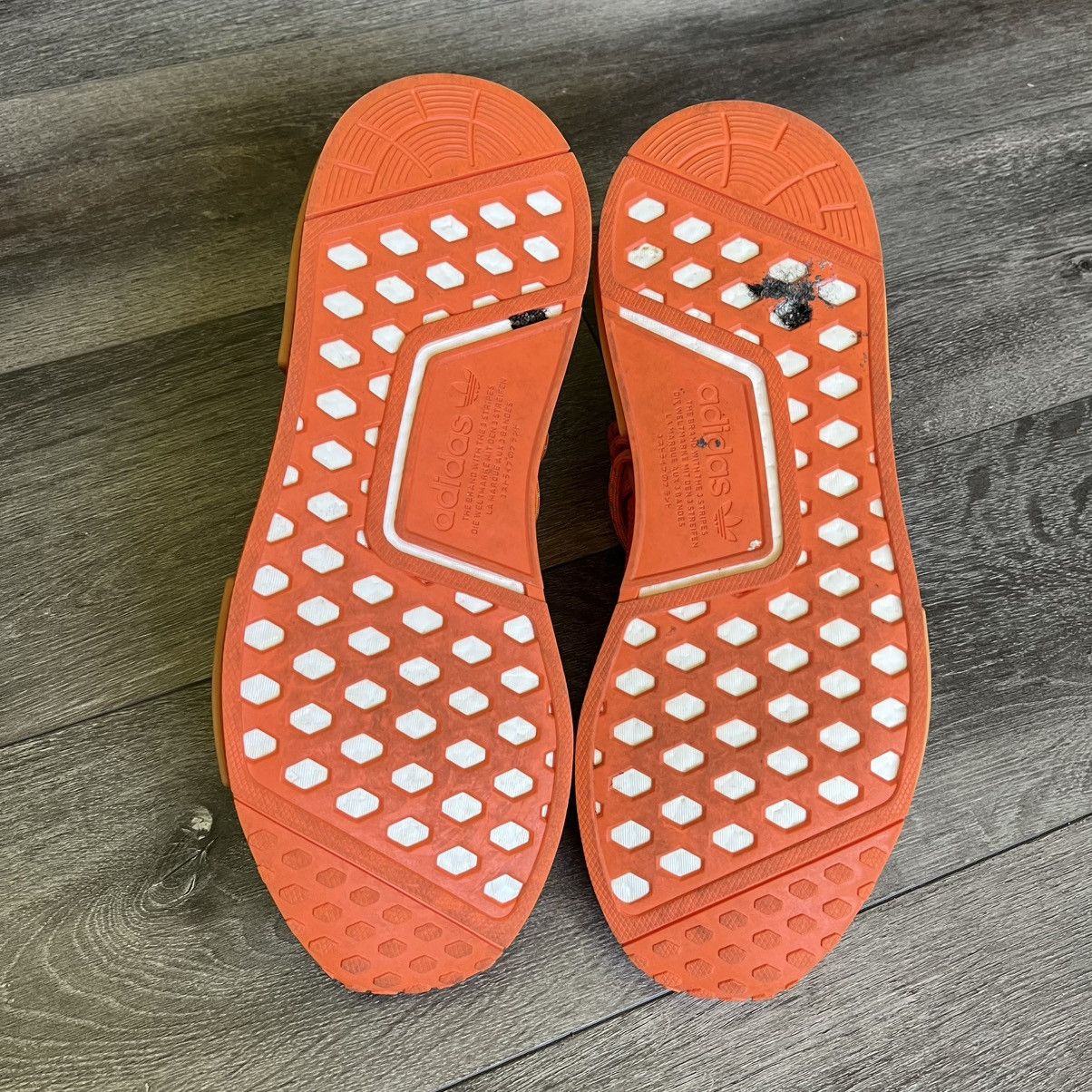 Adidas × Pharrell adidas Pharrell Williams Orange NMD Hu Sneakers GY0095 10.5 Size US 10.5 / EU 43-44 - 6 Thumbnail
