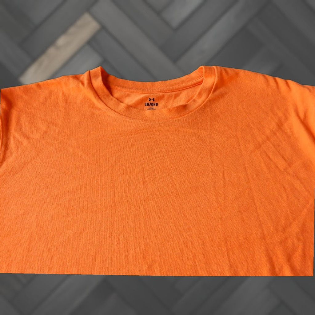 Under Armour Under Armour Short Sleeve T-Shirt Men's Large Orange Size US L / EU 52-54 / 3 - 1 Thumbnail