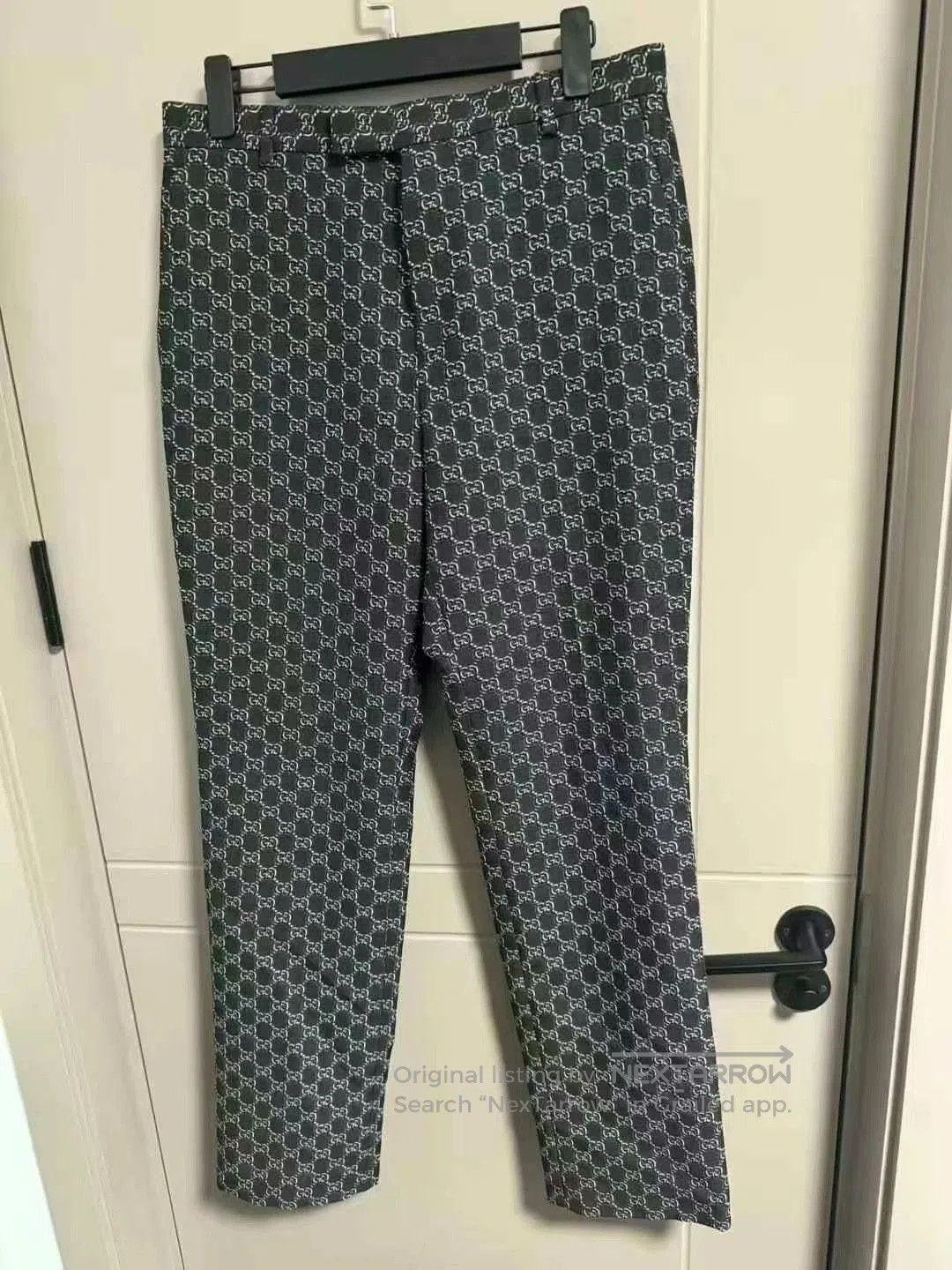 Gucci gucci logo print long pants. Size US 31 - 1 Thumbnail