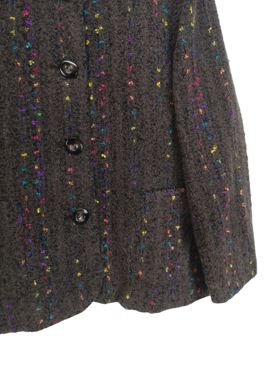Aran Isles Knitwear Vintage Japanese Brand Frohlich Rainbow Petite Jacket Size M / US 6-8 / IT 42-44 - 5 Thumbnail