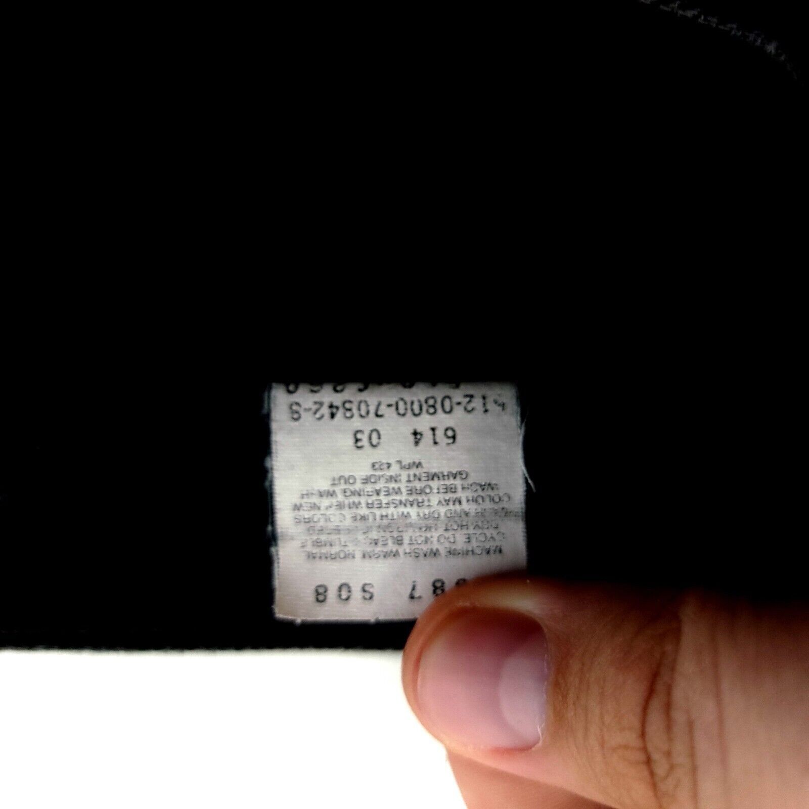 Levi's Vintage Levi's Black Relaxed Fit 550 Denim Cotton High Rise Size US 34 / EU 50 - 8 Thumbnail
