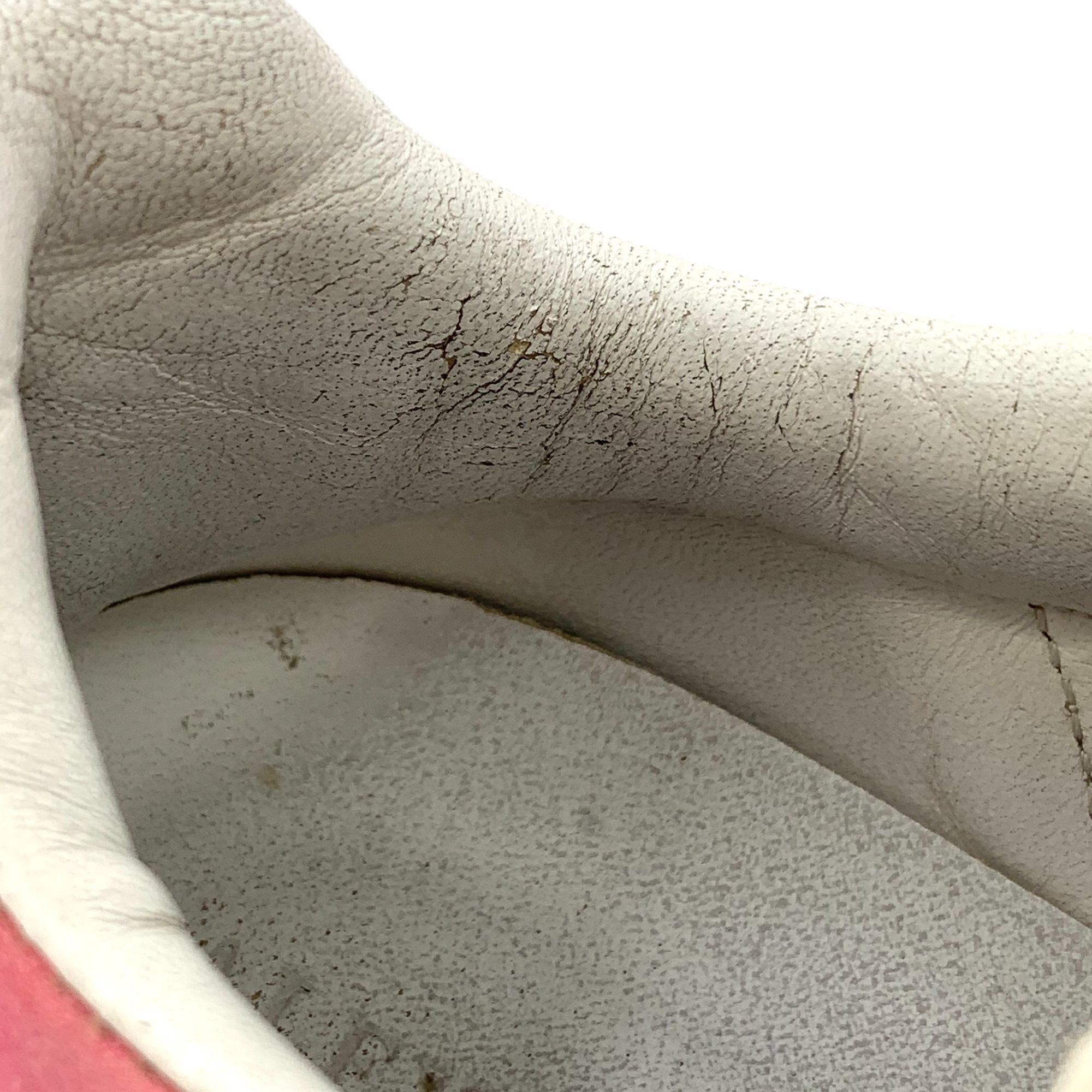 Alexander McQueen Alexander McQueen Womens White Leather Pink Suede Sneakers Size US 7 / IT 37 - 9 Thumbnail