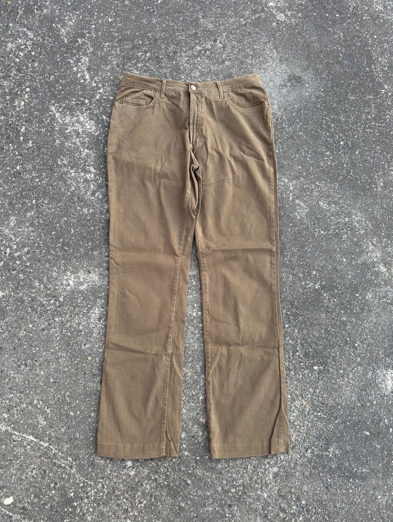 Just Cavalli Vintage Roberto Cavalli Brown Pants Made in Italy Size US 36 / EU 52 - 1 Thumbnail