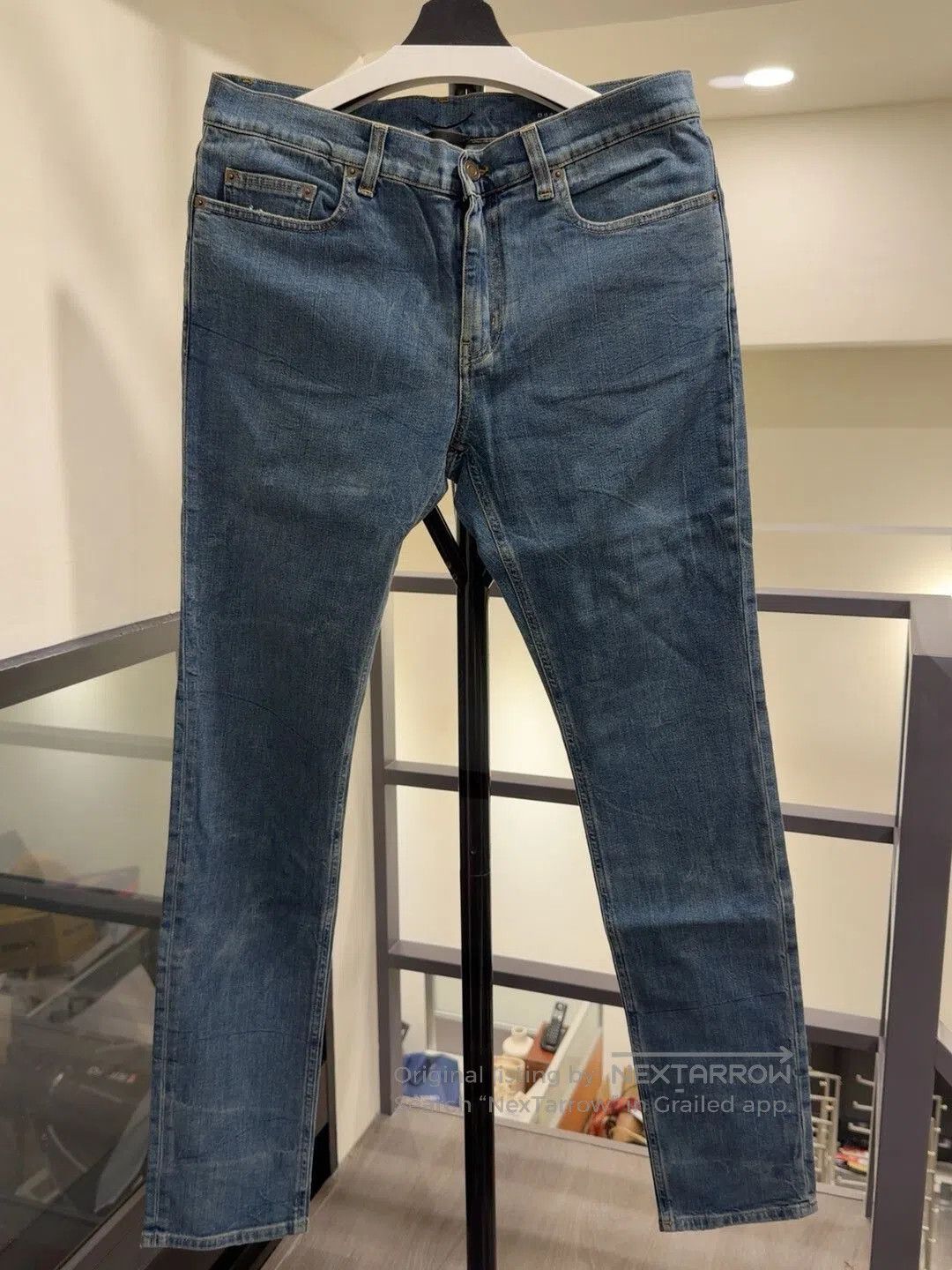 Saint Laurent Paris Saint Laurent Slim-Fit Denim Jeans Size 32. Size US 32 / EU 48 - 1 Thumbnail