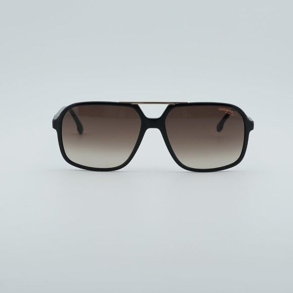 Carrera CARRERA 229/S 0R60 HA Sunglasses Black Brown Aviator Frame Size ONE SIZE - 3 Thumbnail