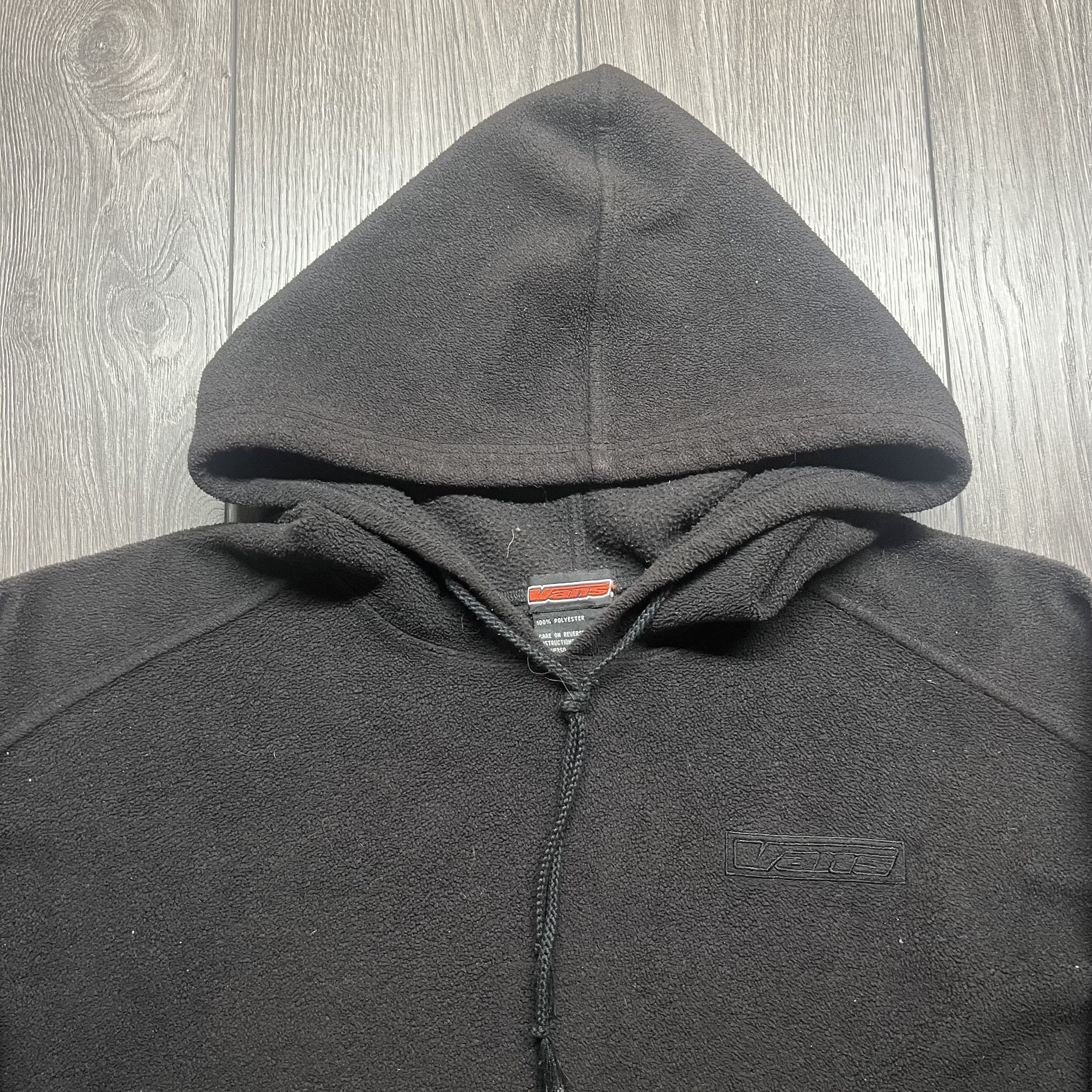 Vans × Vintage Vintage Vans Skate 1990s Black Embroidered Fleece XL Skater Size US XL / EU 56 / 4 - 2 Thumbnail