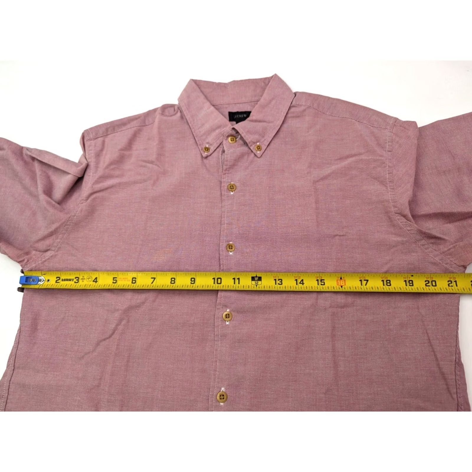 J.Crew J.Crew Button-Up Shirt Men M Blue Long Sleeve Chest Pocket 42 Chest Regular Fit Cotton Modern 80s 90s Classic Hipster Preppy Shirt Mens Size US M / EU 48-50 / 2 - 7 Thumbnail