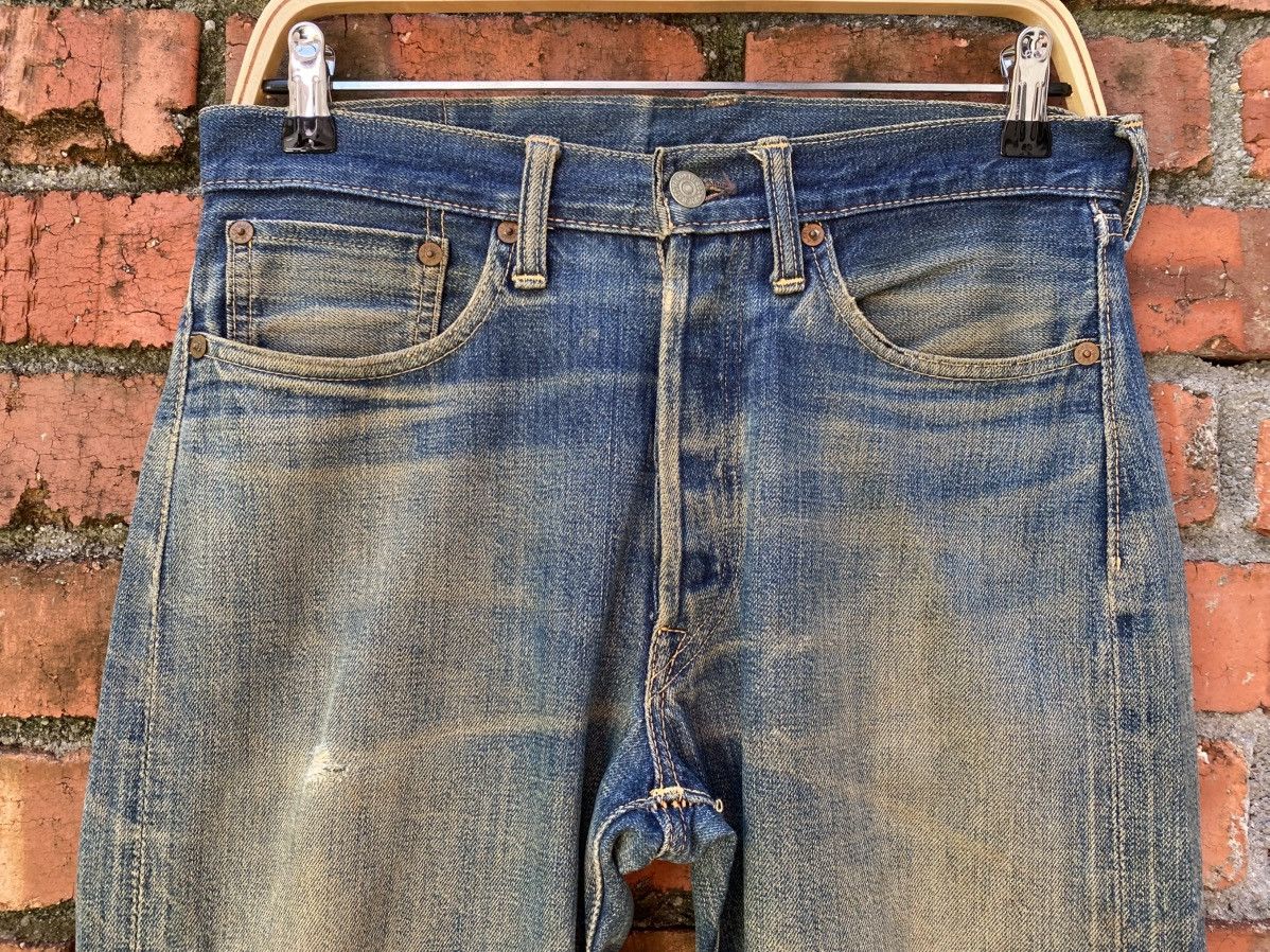 Sugar Cane × Toyo Enterprises W32x29.5 Joe MCCoy redline distressed denime Size US 32 / EU 48 - 7 Thumbnail