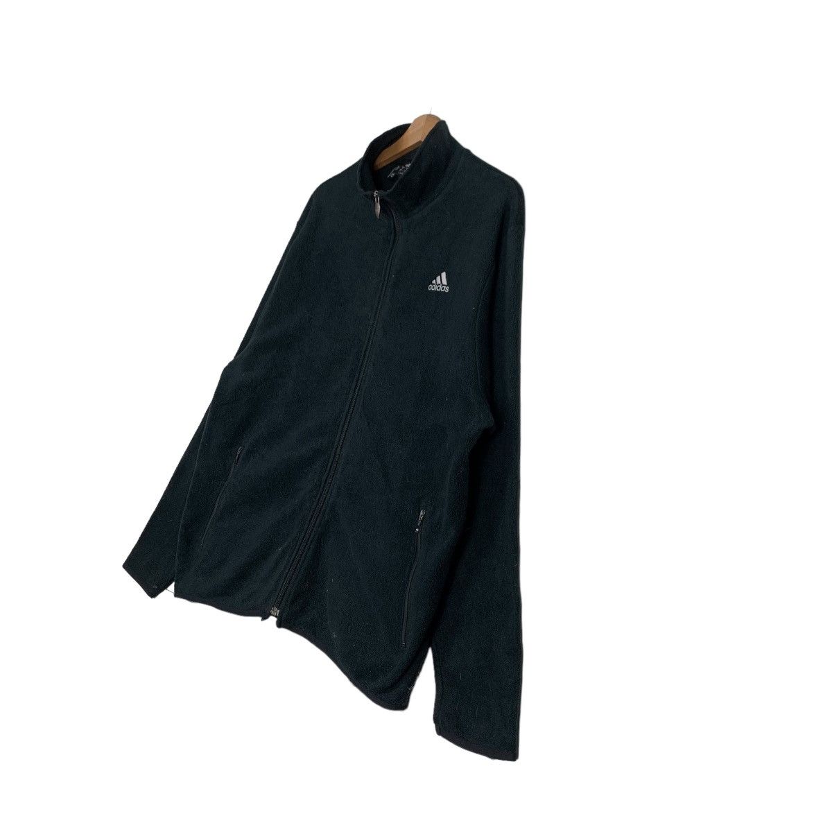 Adidas ADIDAS Clima365 Zipper Fleece Jacket #0318-C14 Size US M / EU 48-50 / 2 - 2 Thumbnail