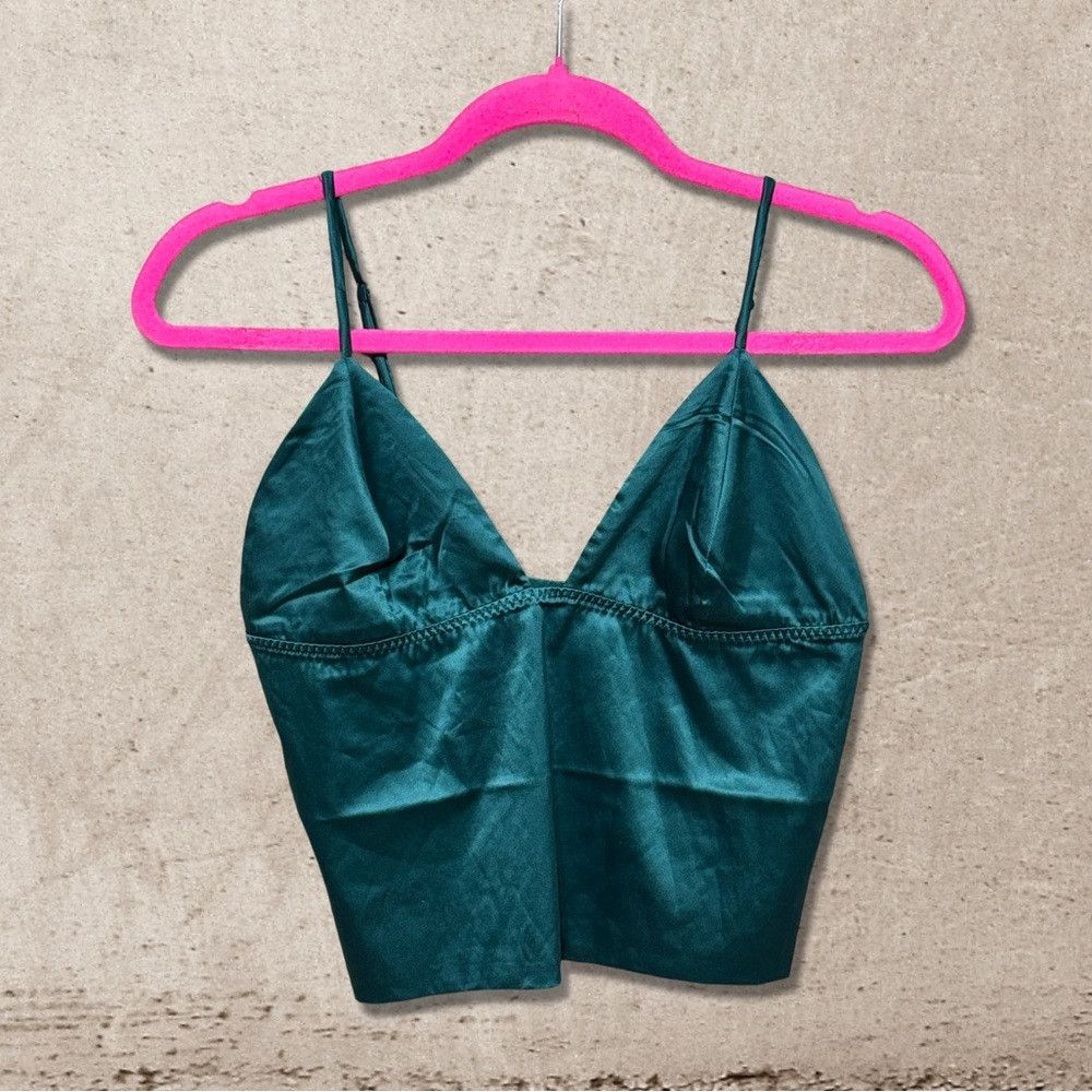 Other Satin Cropped Tank NWT Size M / US 6-8 / IT 42-44 - 1 Thumbnail