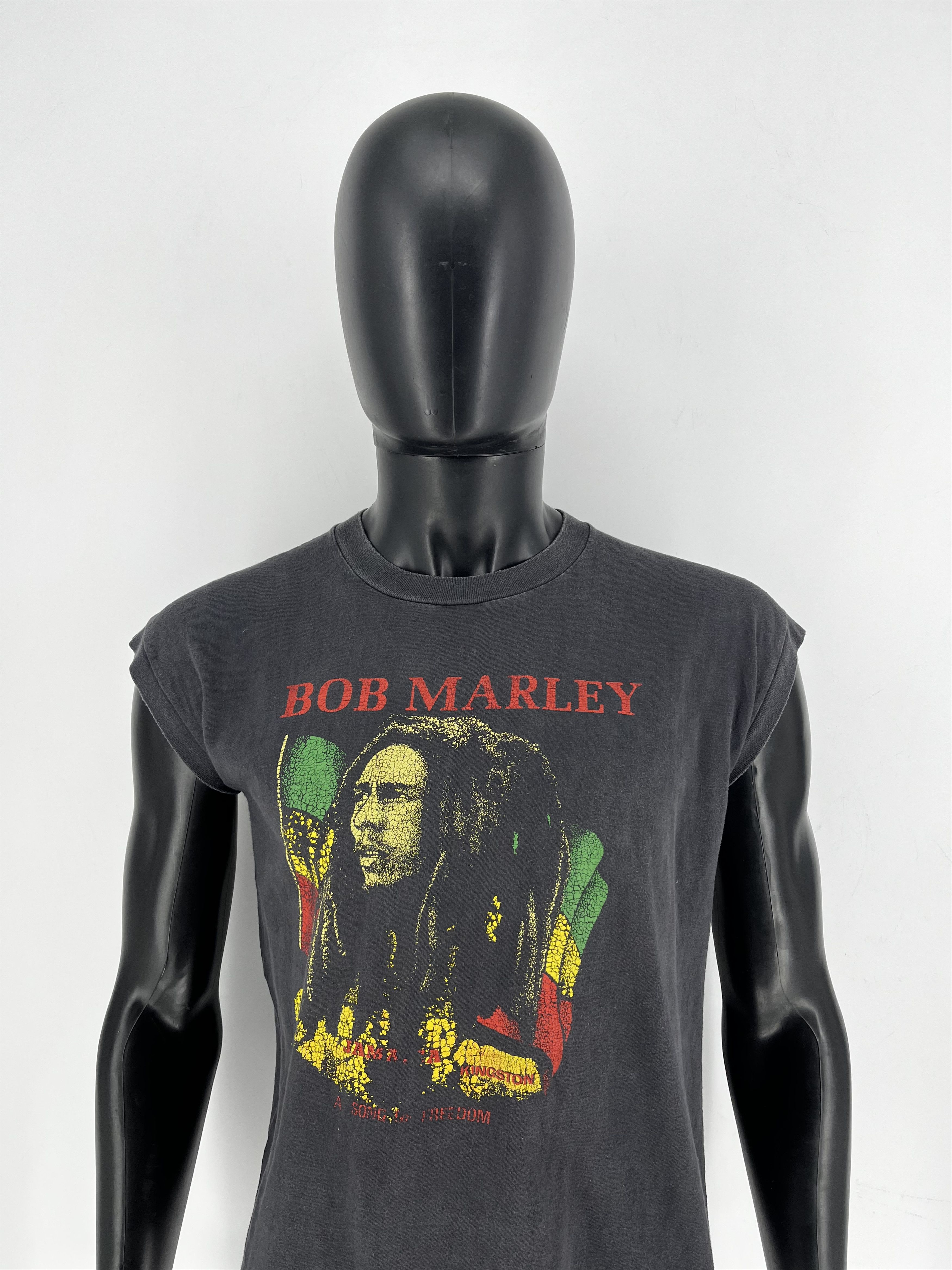 Bob Marley Vintage 90s Bob Marley Zion Rootswear Graphic Tshirt Sz M Size US M / EU 48-50 / 2 - 1 Thumbnail