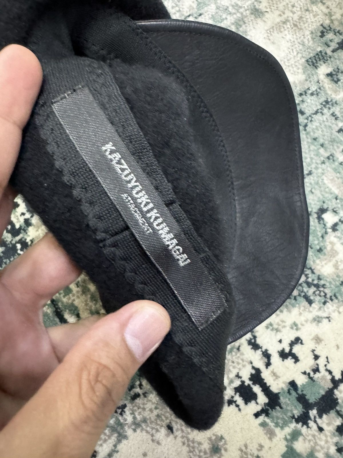 Attachment × Kazuyuki Kumagai Attachment KAZUYUKI KUMAGAI ATTACHMENT WOOL NEWSBOY CAP HAT Size ONE SIZE - 7 Thumbnail
