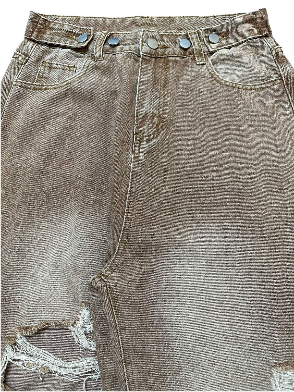Japanese Brand Vintage Japanese Brand Faded Wash Distressed Baggy Jeans Size US 28 / EU 44 - 4 Thumbnail