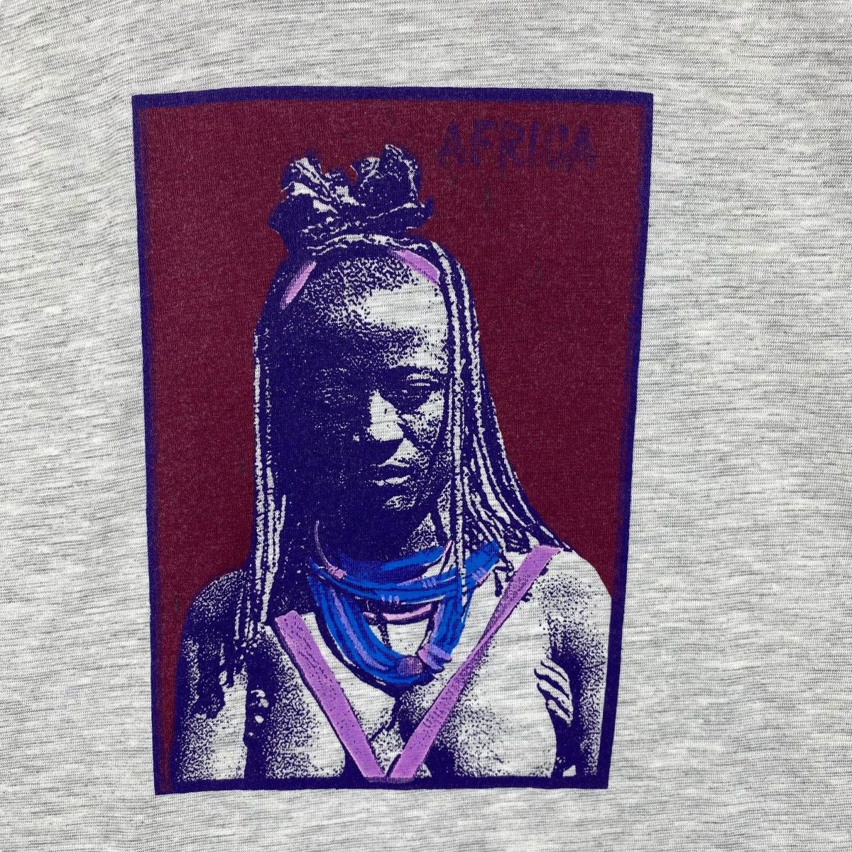 Japanese Brand Vintage 90's AFRICA WOMAN Graphic Tee Shirt Large Size Size US L / EU 52-54 / 3 - 2 Thumbnail