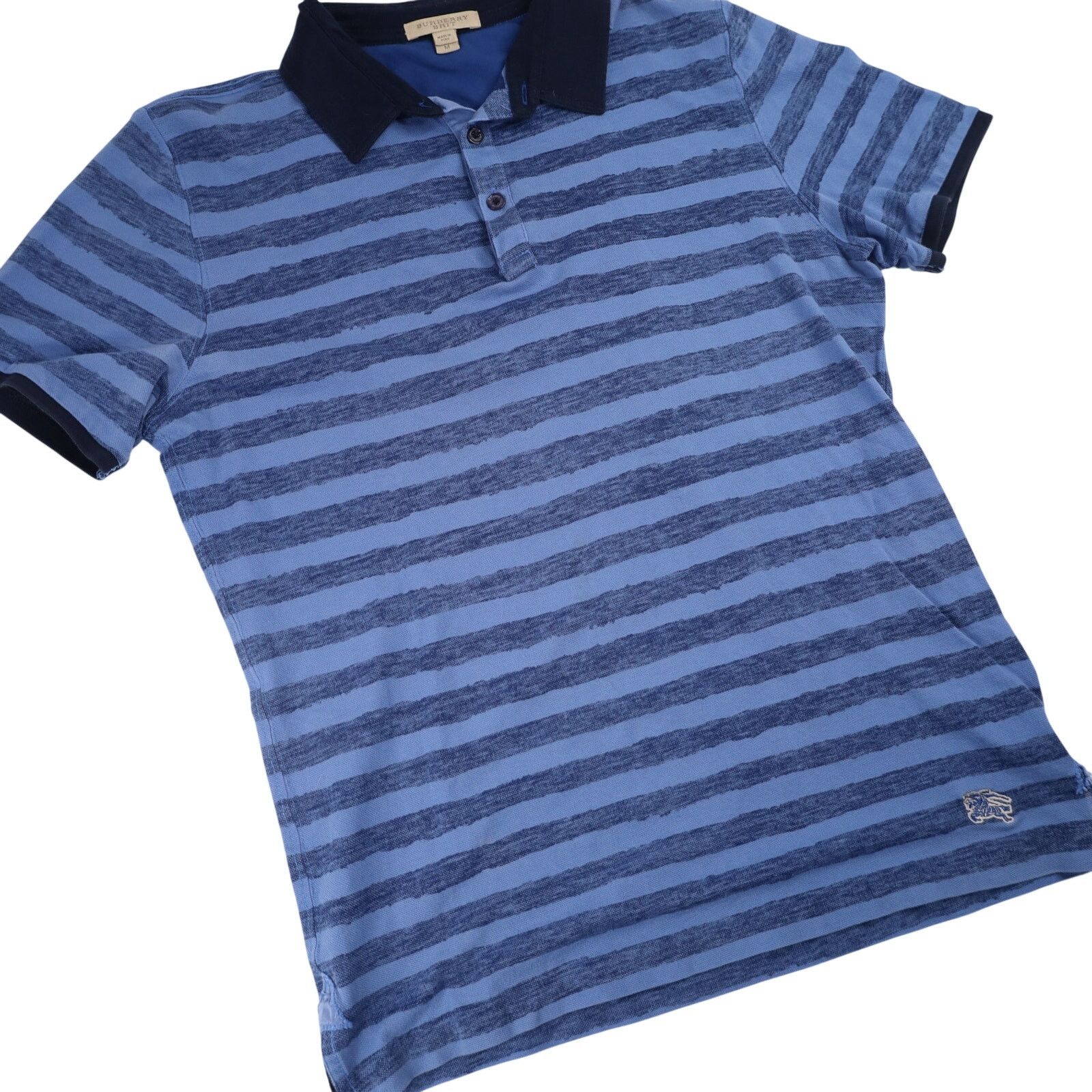 Burberry Burberry London Striped Polo Shirt Size US M / EU 48-50 / 2 - 3 Thumbnail