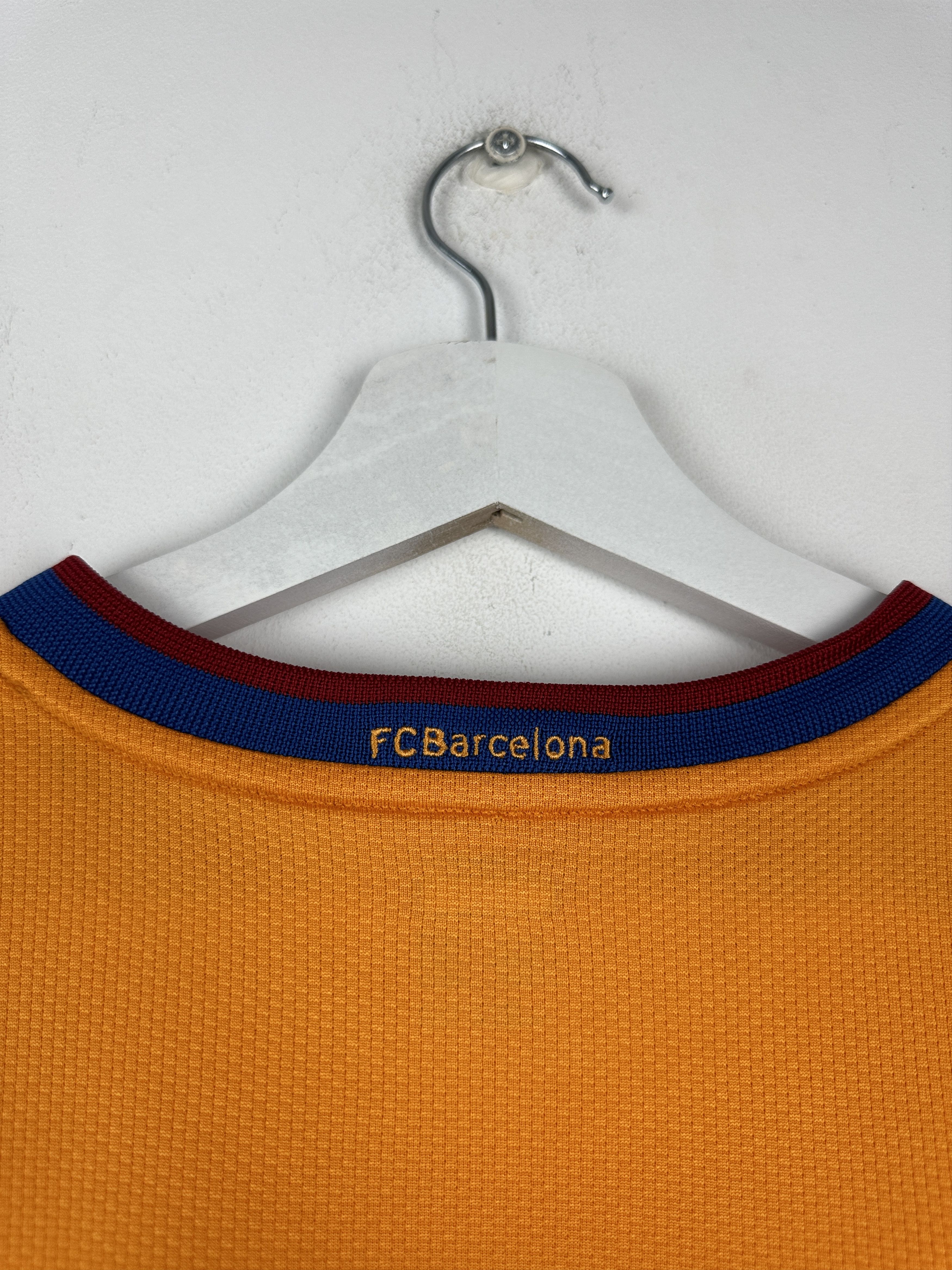 Nike Barcelona 2006 Away Soccer Jersey Football Shirt Size US L / EU 52-54 / 3 - 11 Thumbnail