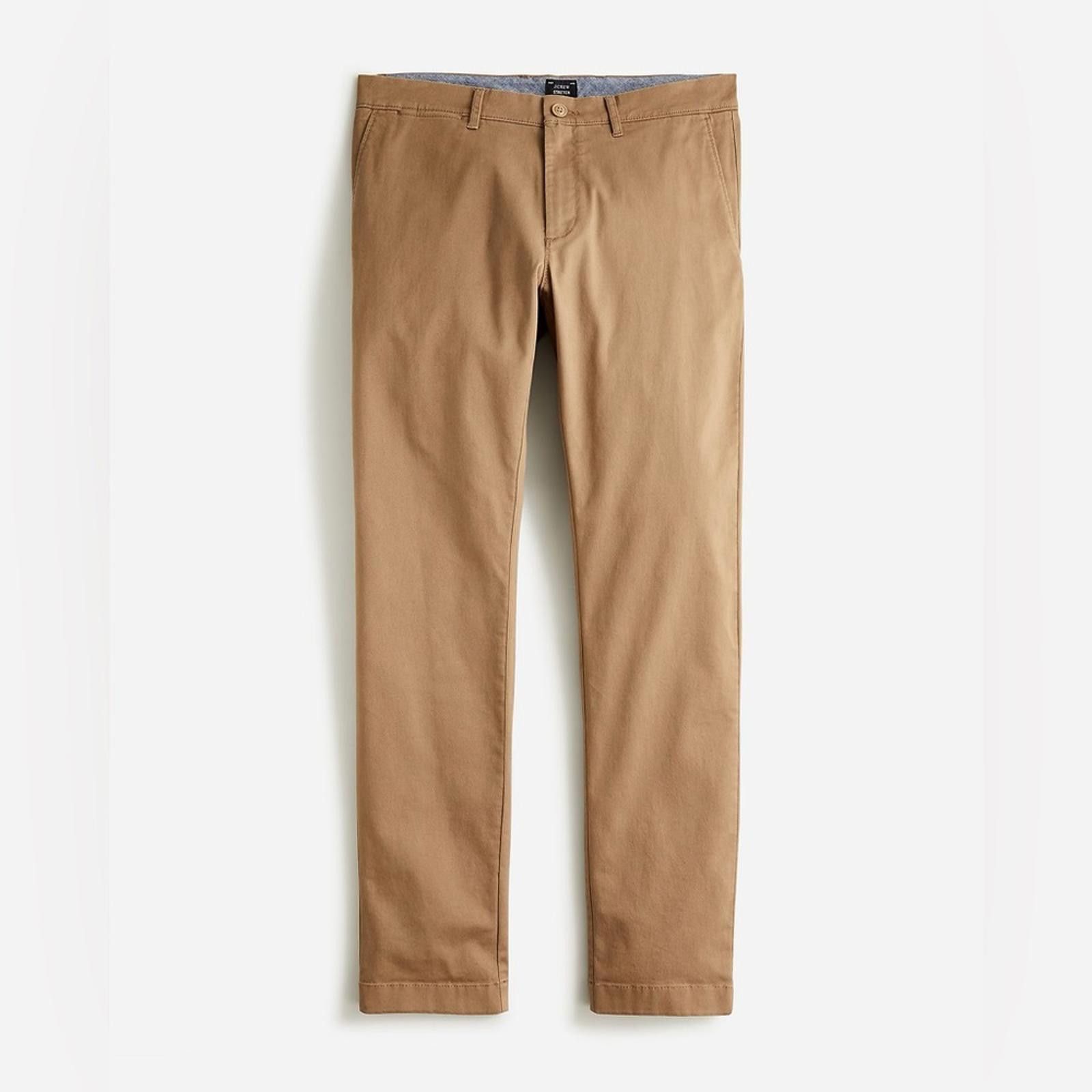 J.Crew 484 Slim-fit stretch chino pant 32x32. Khaki Size US 32 / EU 48 - 1 Thumbnail