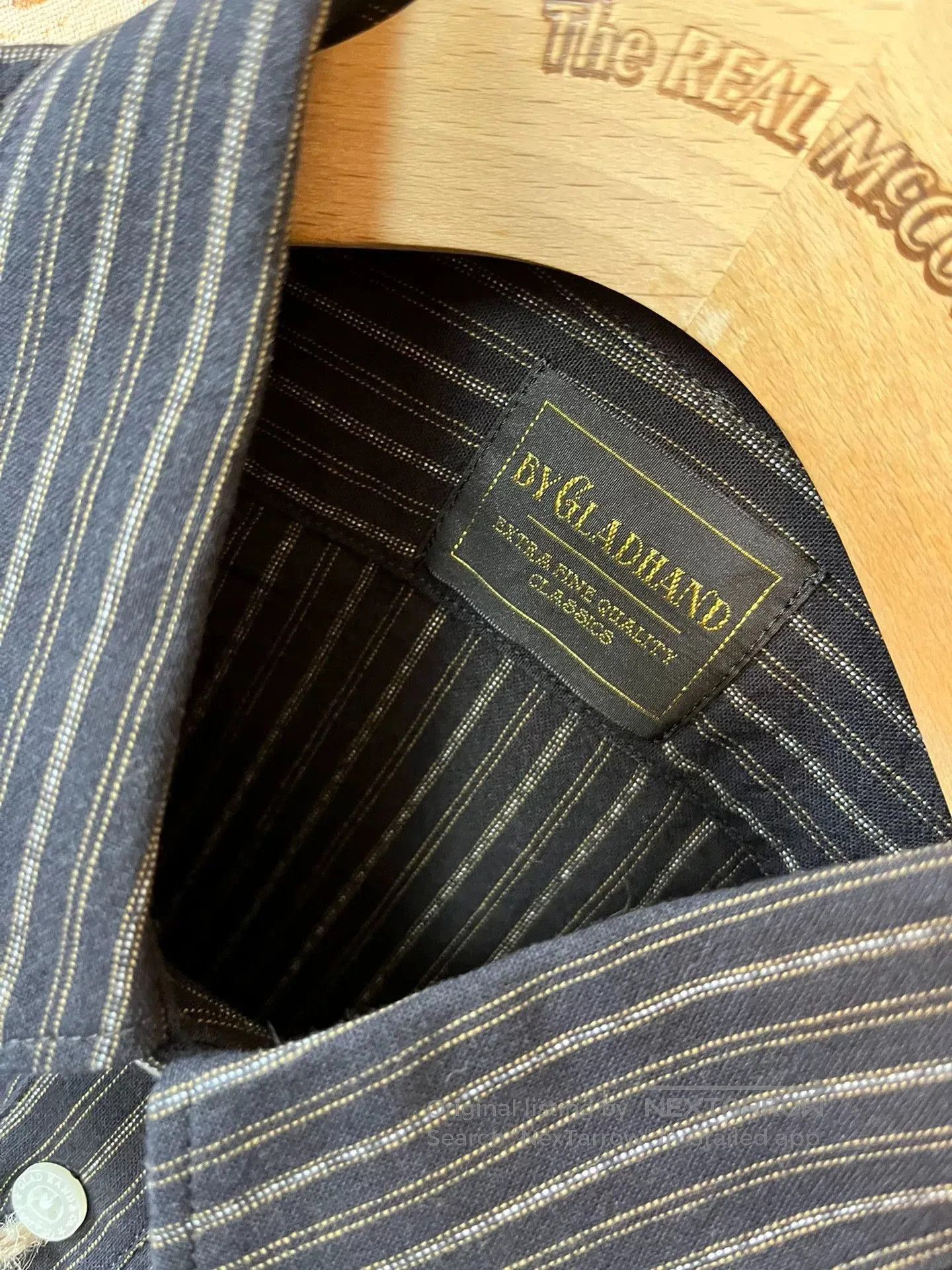 Glanshirt Gladhand Striped Shirt. Size US XL / EU 56 / 4 - 3 Thumbnail