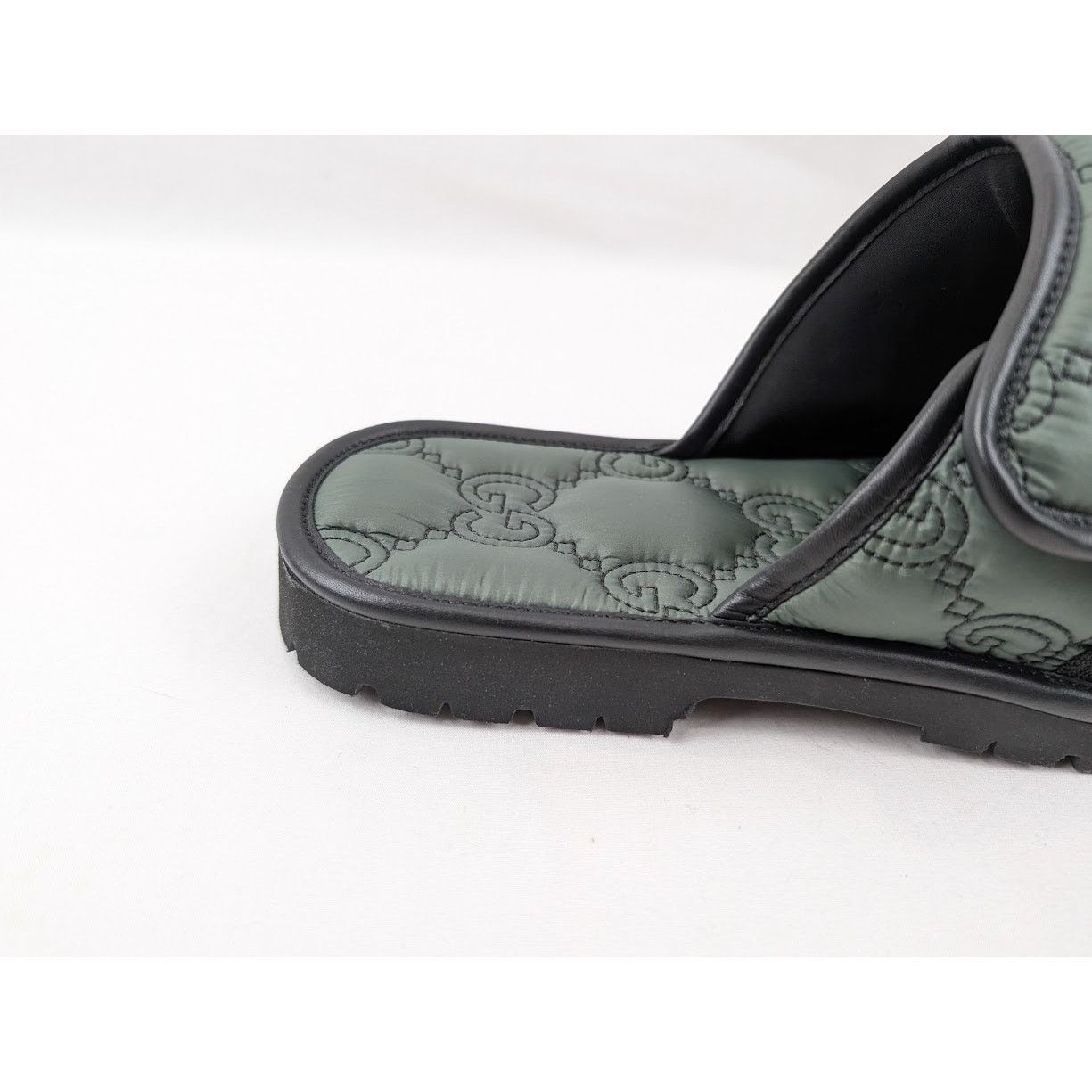 Gucci o1rshd1 Nylon Twenty Slippers in Urban Chic/Black Size US 8.5 / EU 41-42 - 4 Thumbnail