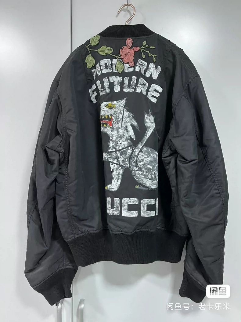 Gucci Gucci Baseball uniform jacket 2504-Nextarrow Size US M / EU 48-50 / 2 - 2 Thumbnail